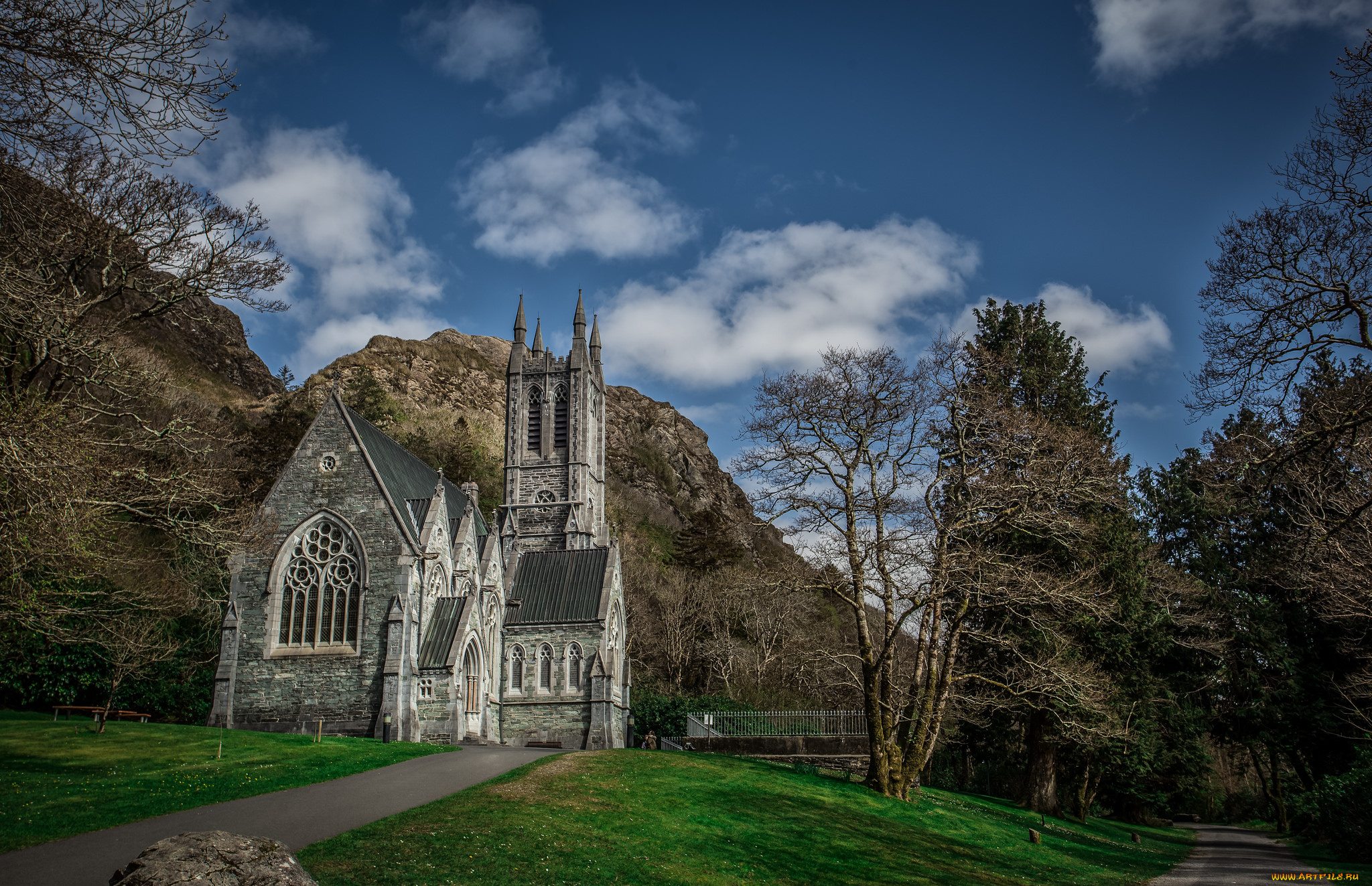 kylemoor, abby, church, города, -, католические, соборы, , костелы, , аббатства, монастырь, ирландия