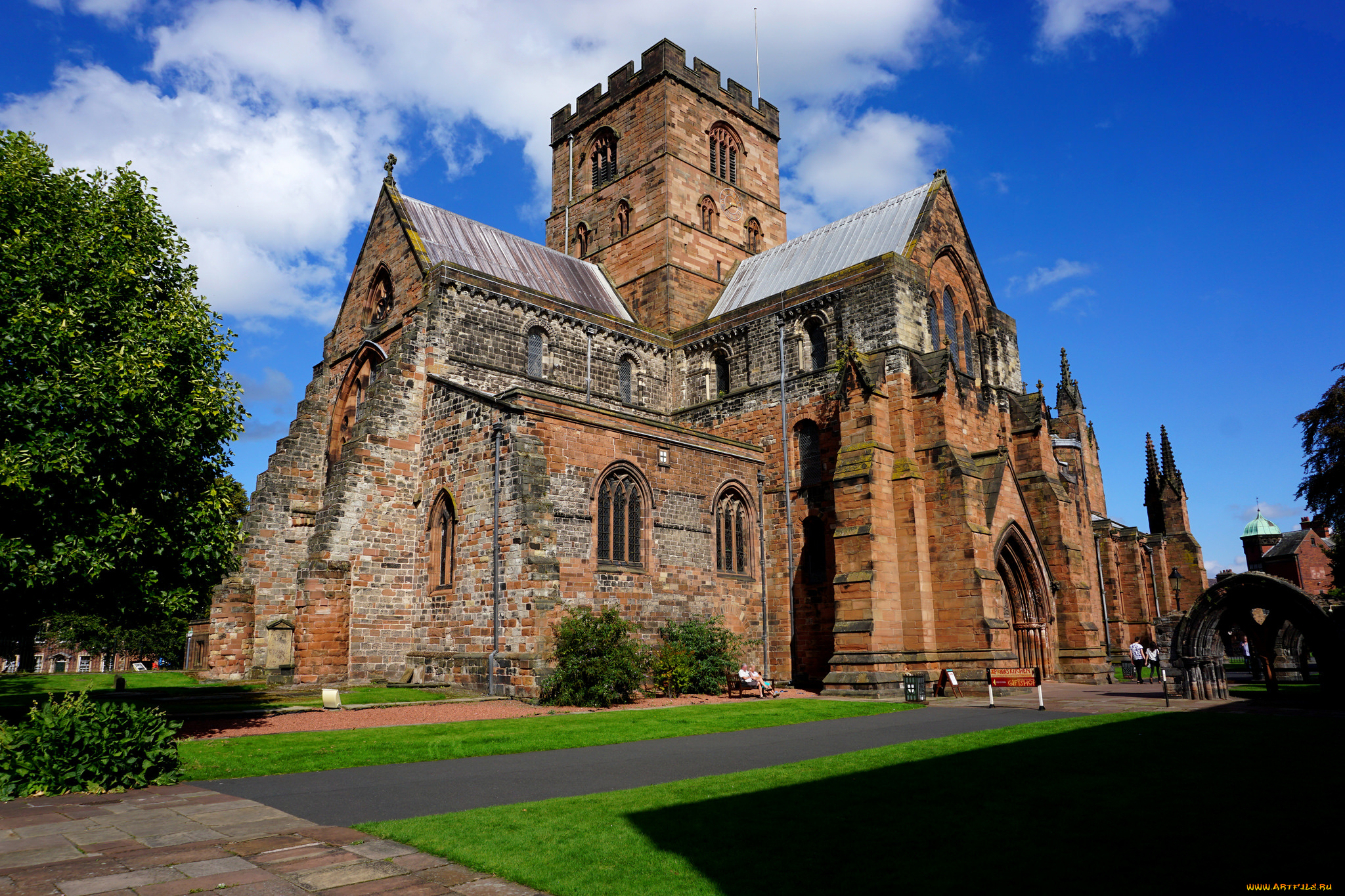 carlisle, cathedral, города, -, католические, соборы, , костелы, , аббатства, собор