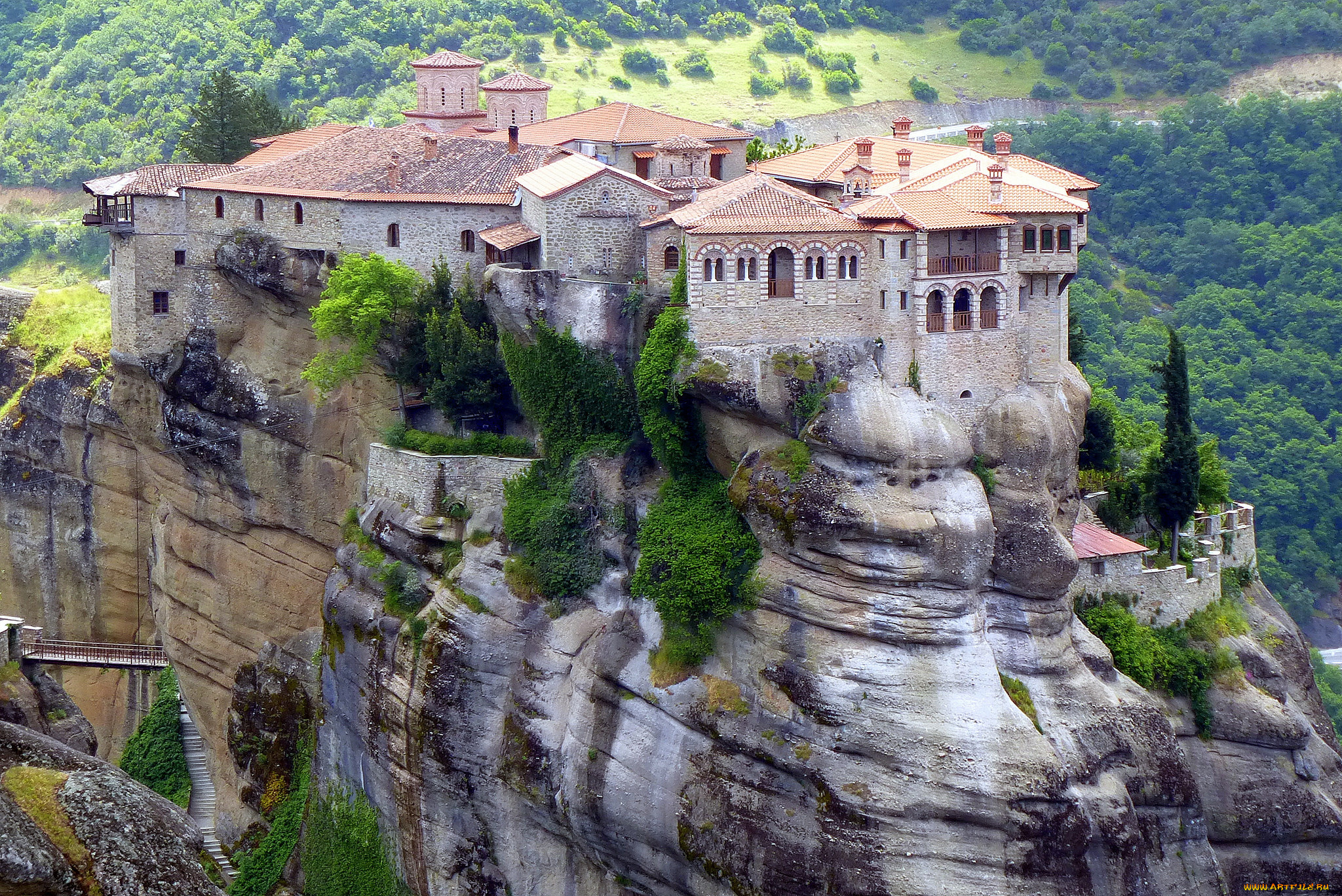 holy, trinity, monastery, at, holy, meteora, , greece, города, -, православные, церкви, , монастыри, монастырь, утес