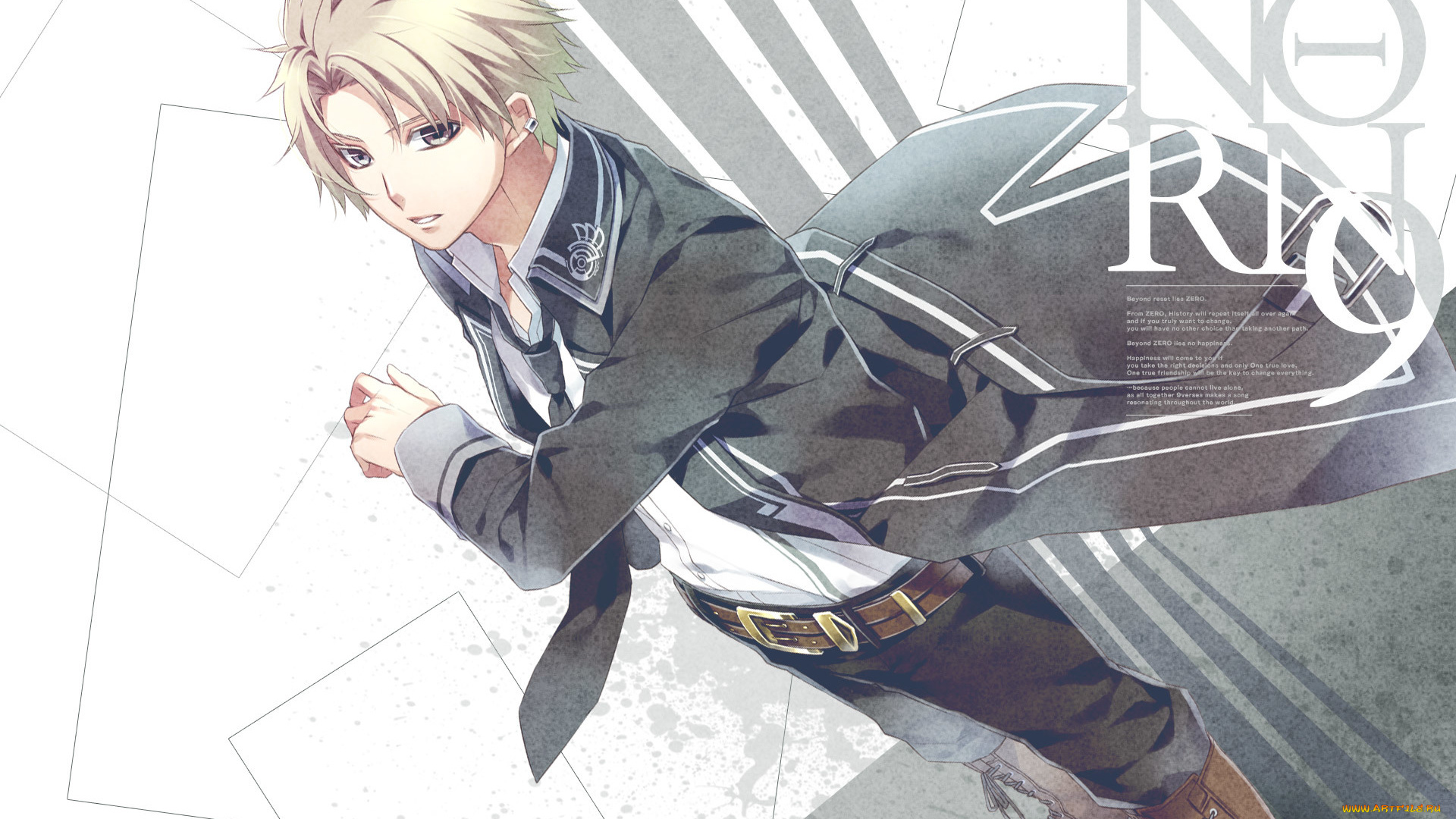 аниме, norn9, парень