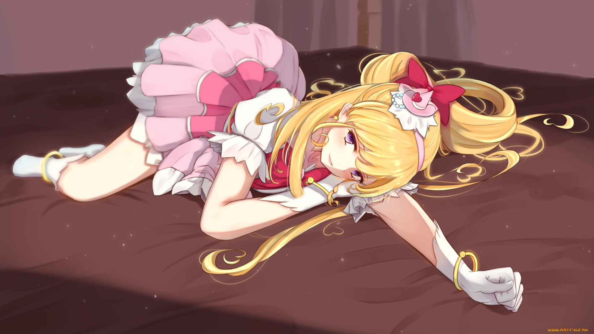 аниме, unknown, , другое, asahina, mirai, precure, kamome, donburi, cure, miracle