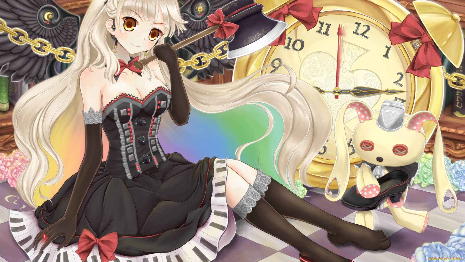 аниме, vocaloid, mayu, minamixdrops