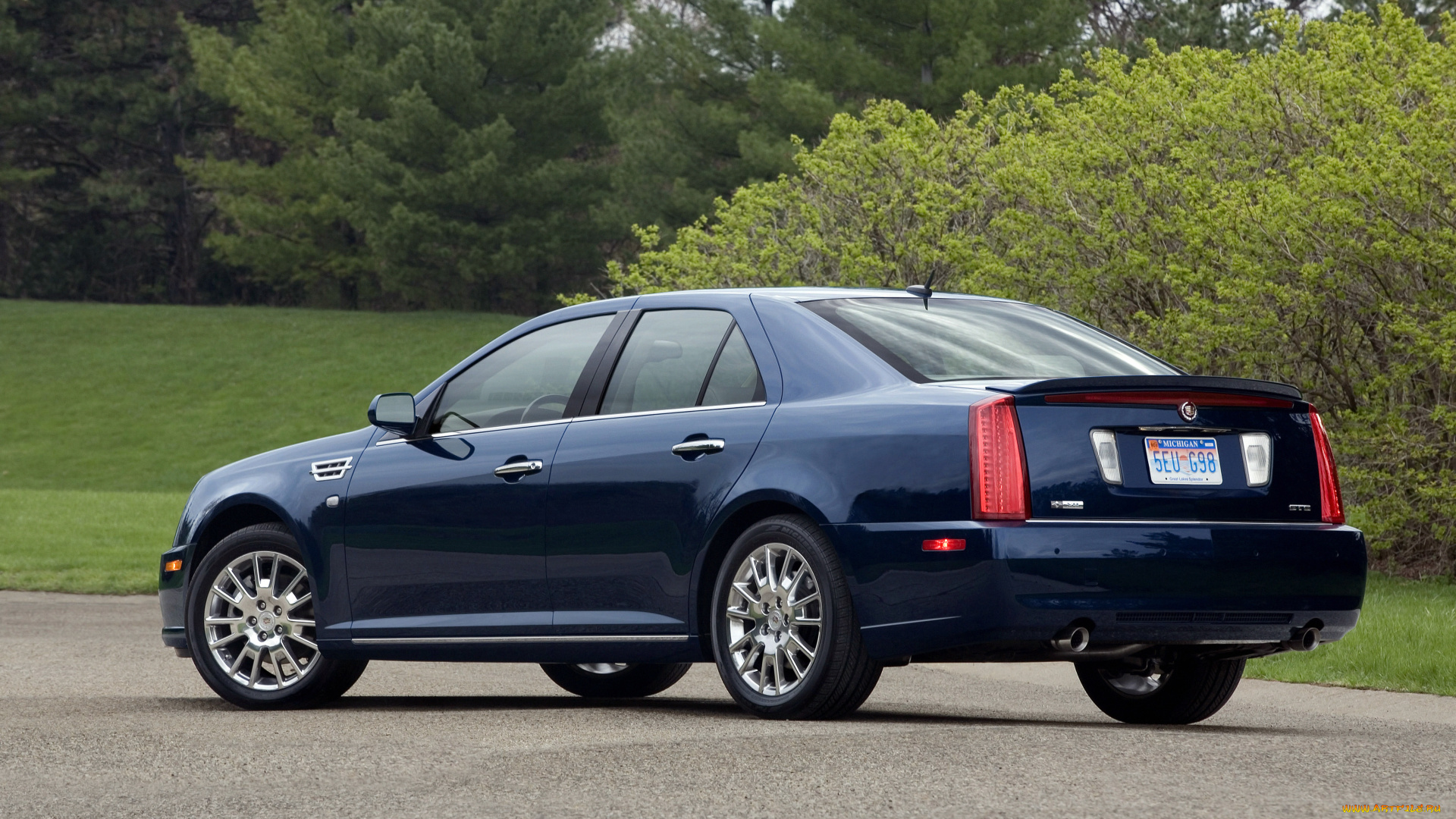 автомобили, cadillac, sts