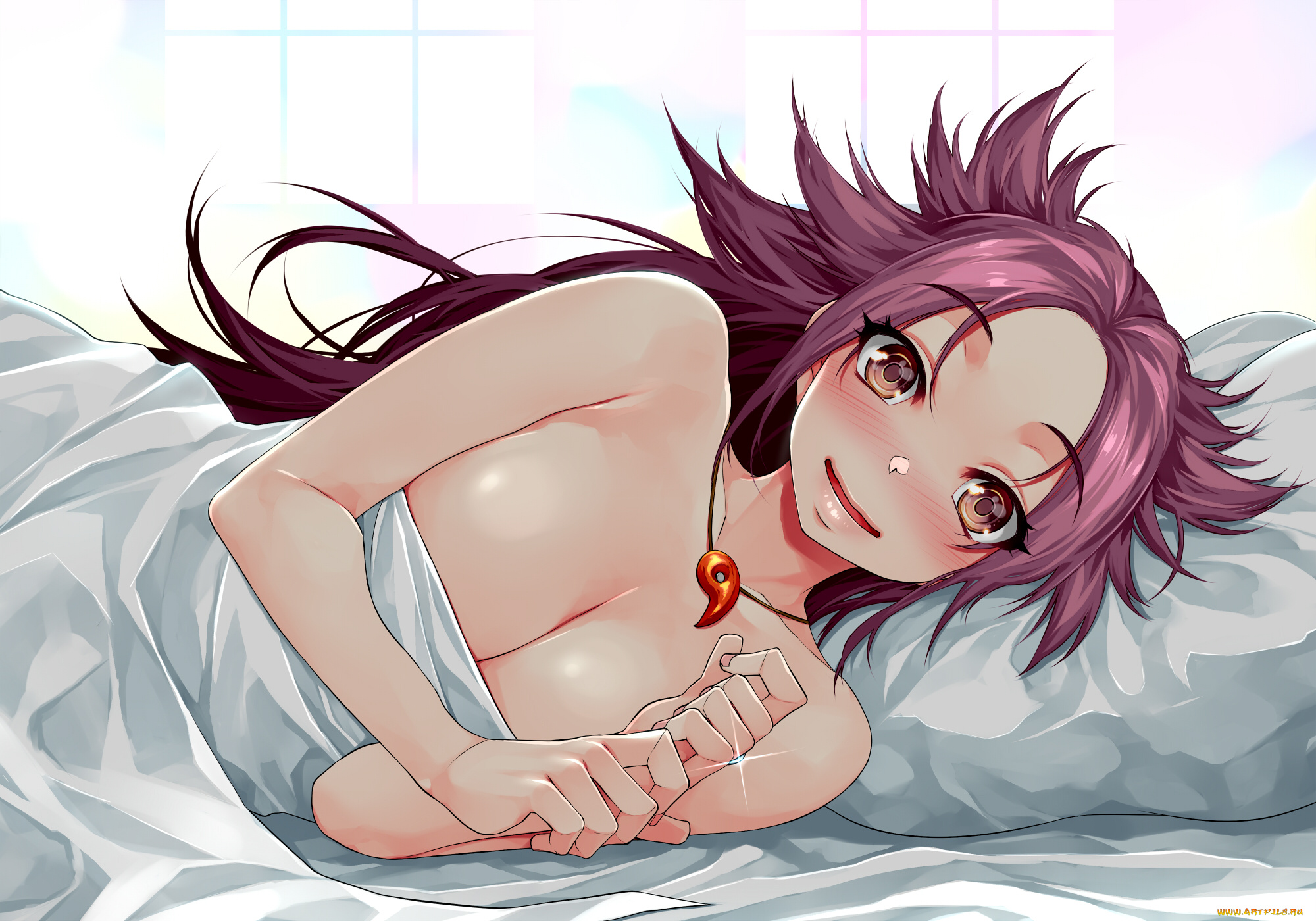 аниме, kantai, collection, фон, девушка, взгляд