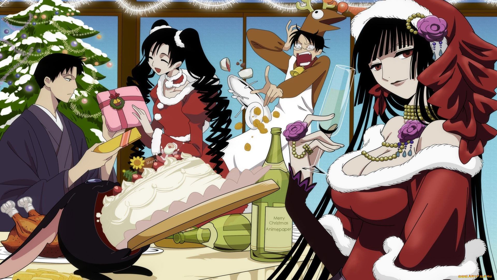 аниме, xxxholic, персонажи