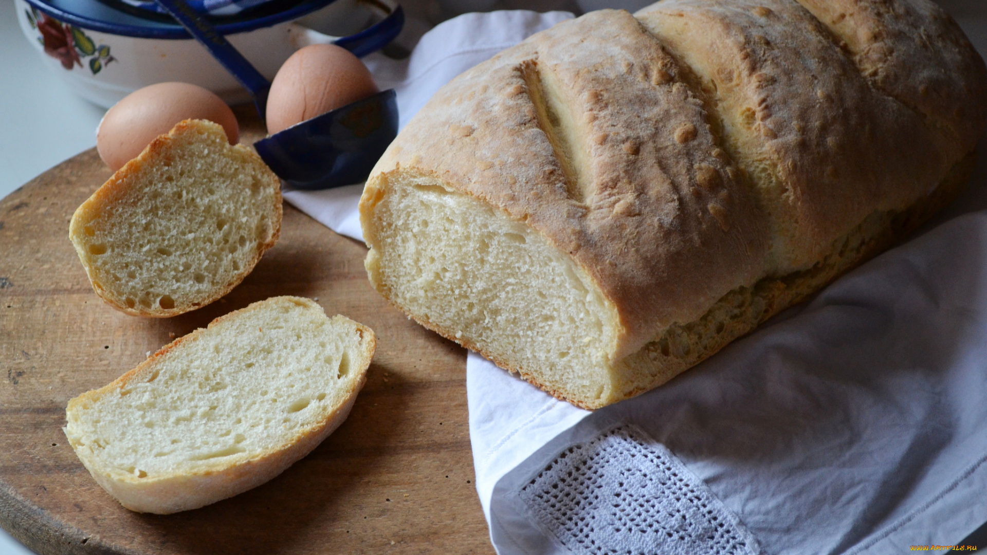 еда, хлеб, , выпечка, буханка