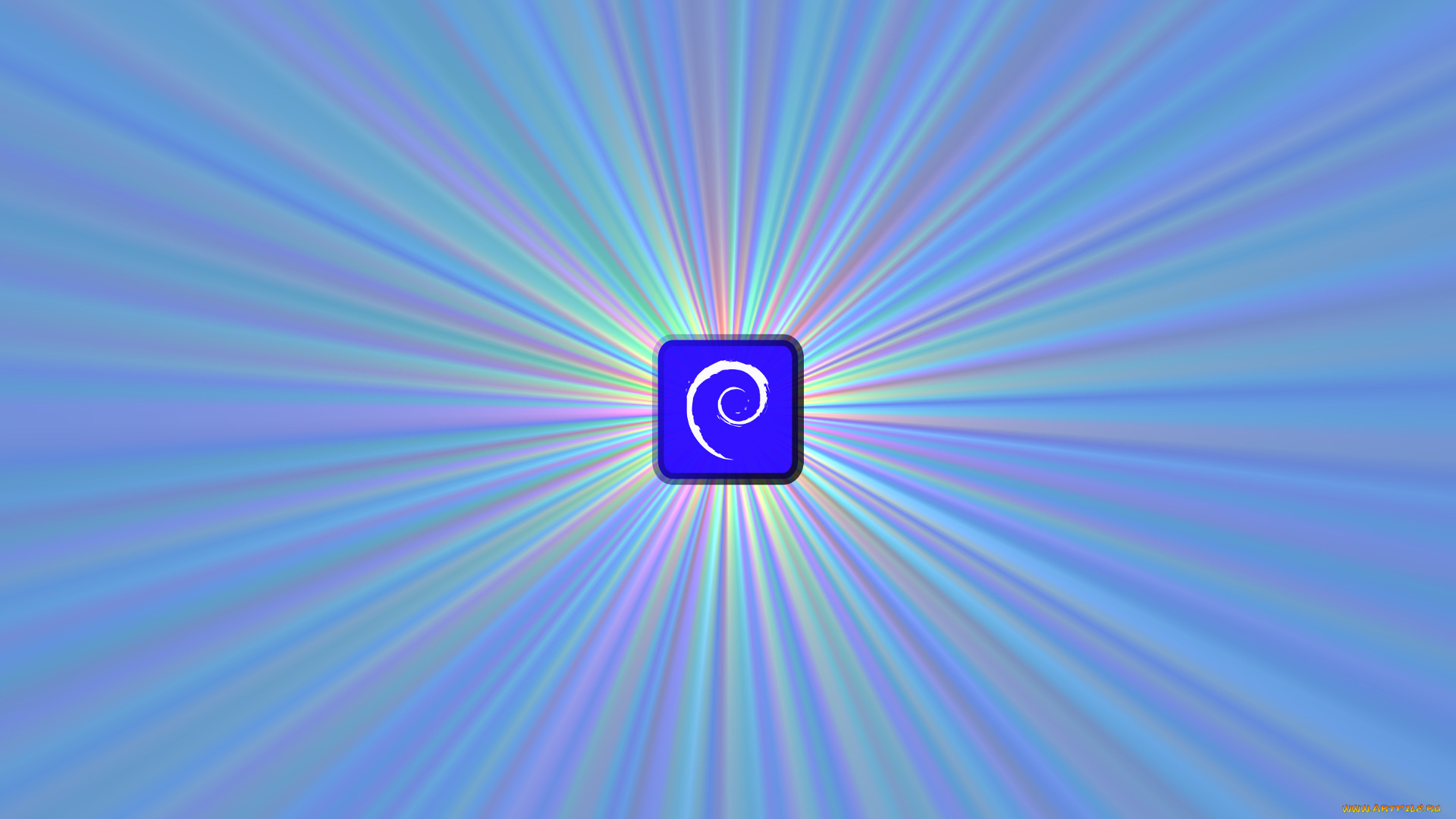 компьютеры, debian, логотип, фон