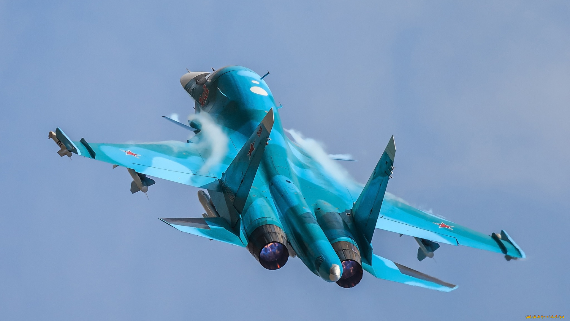 su-34, авиация, боевые, самолёты, бомбардировщик