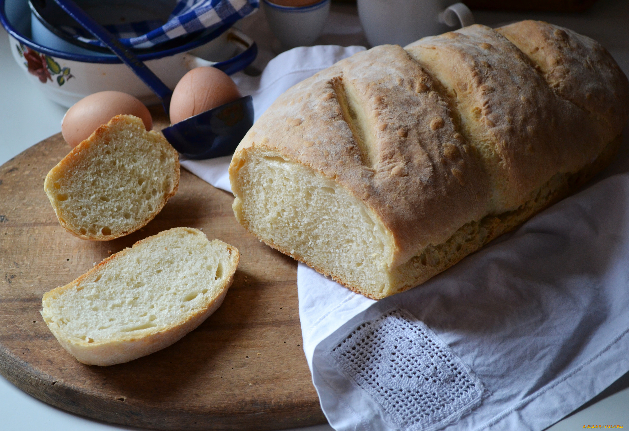 еда, хлеб, , выпечка, буханка