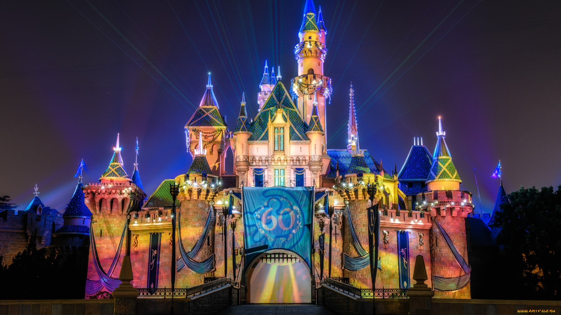 города, диснейленд, магия, волшебство, королевство