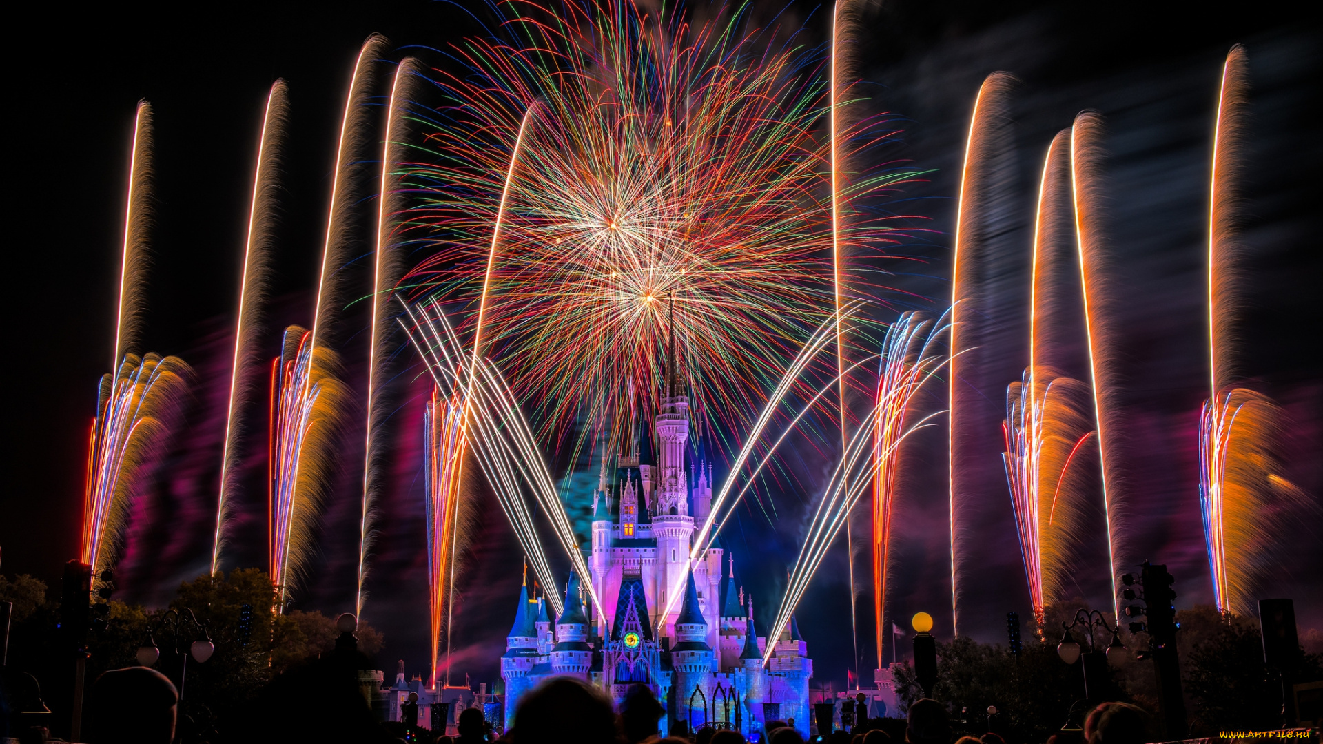 города, диснейленд, магия, волшебство, королевство