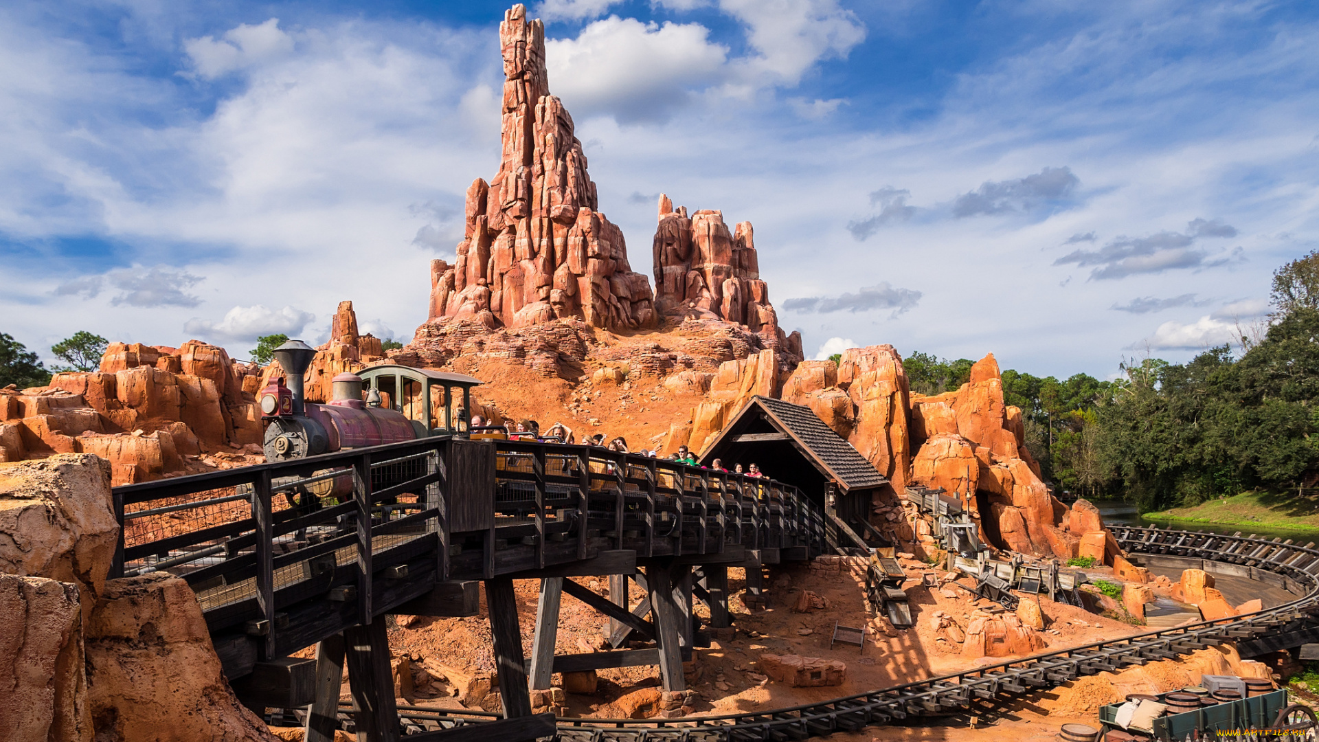 города, диснейленд, волшебство, королевство, магия