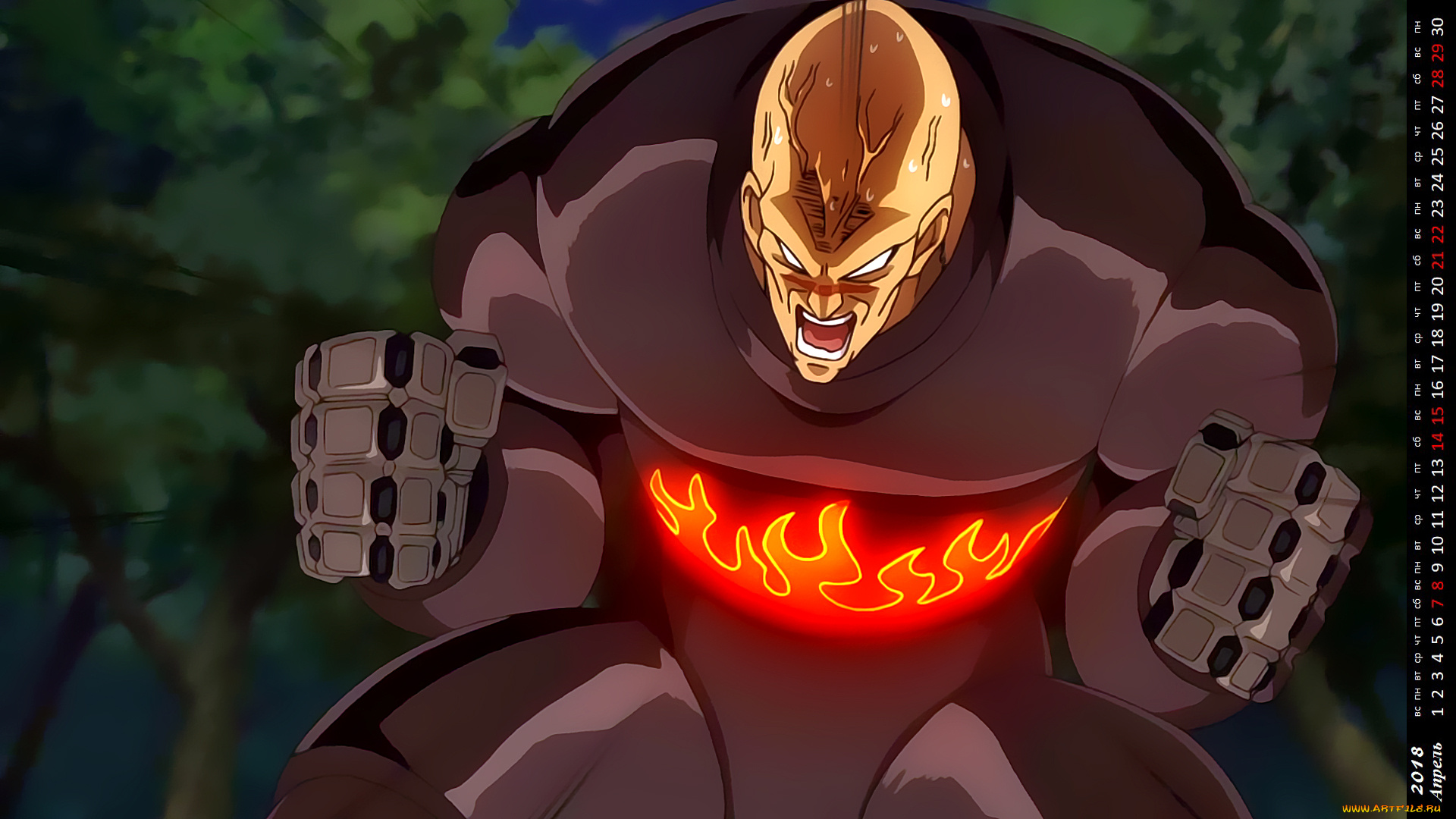 календари, аниме, существо