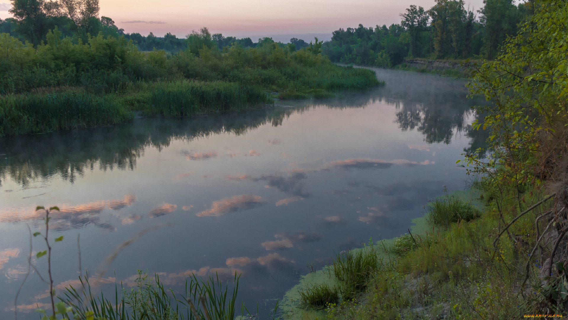 природа, реки, озера, простор
