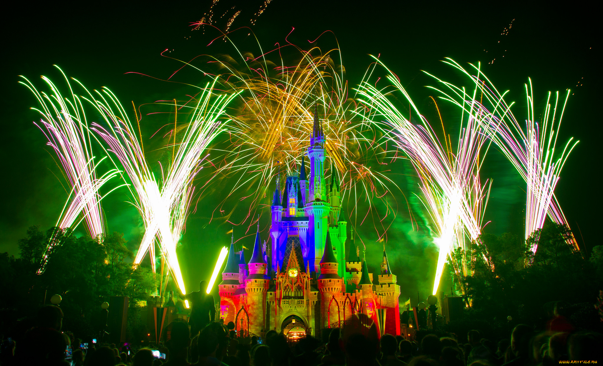 города, диснейленд, волшебство, магия, королевство
