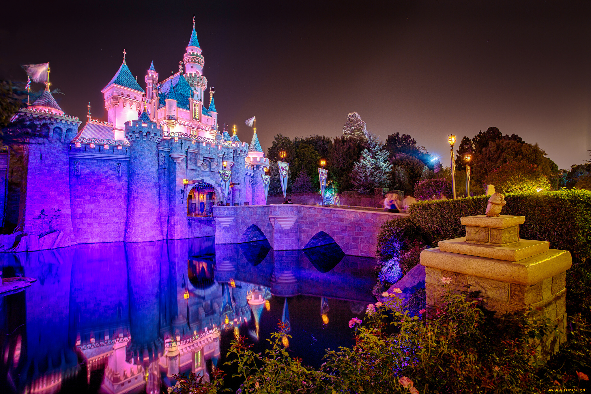 города, диснейленд, магия, волшебство, королевство