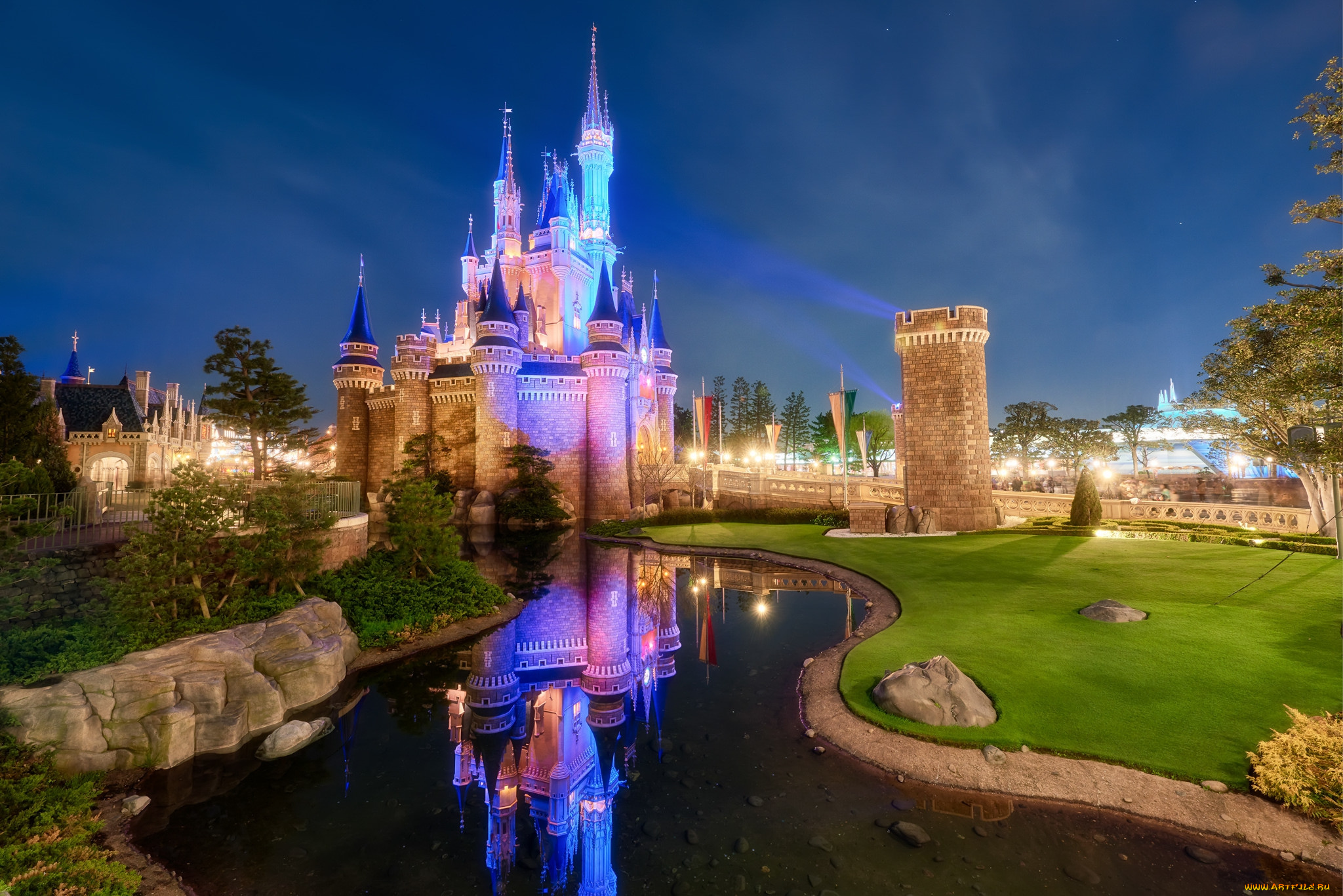 города, диснейленд, королевство, магия, волшебство
