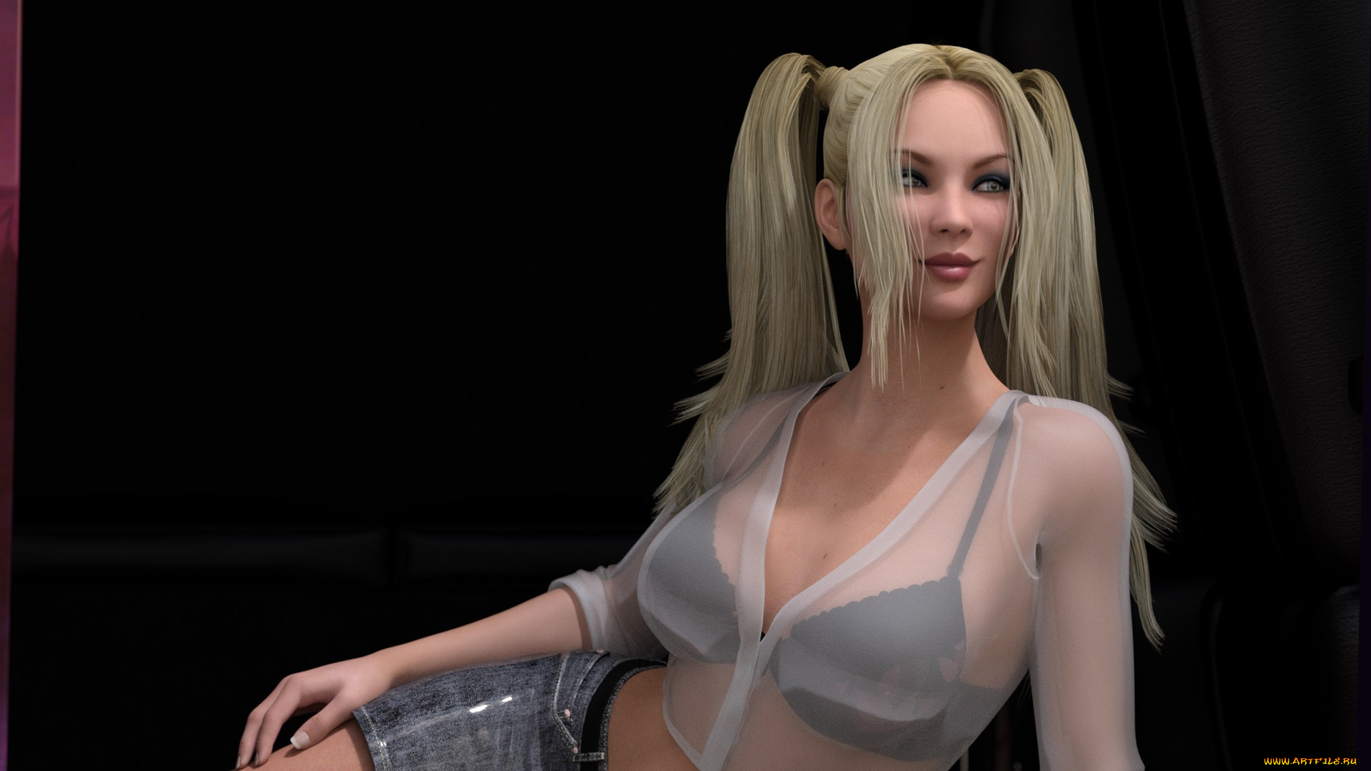 3д, графика, люди, , people, фон, взгляд, девушка