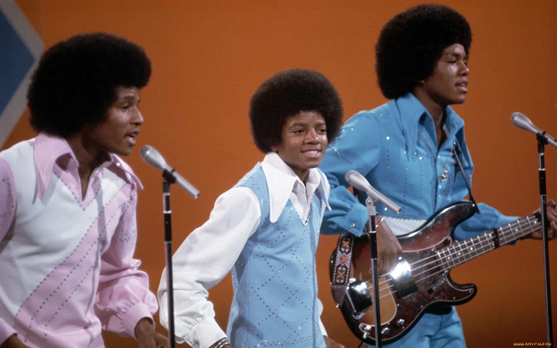 музыка, michael, jackson, гитара, семья, джексон
