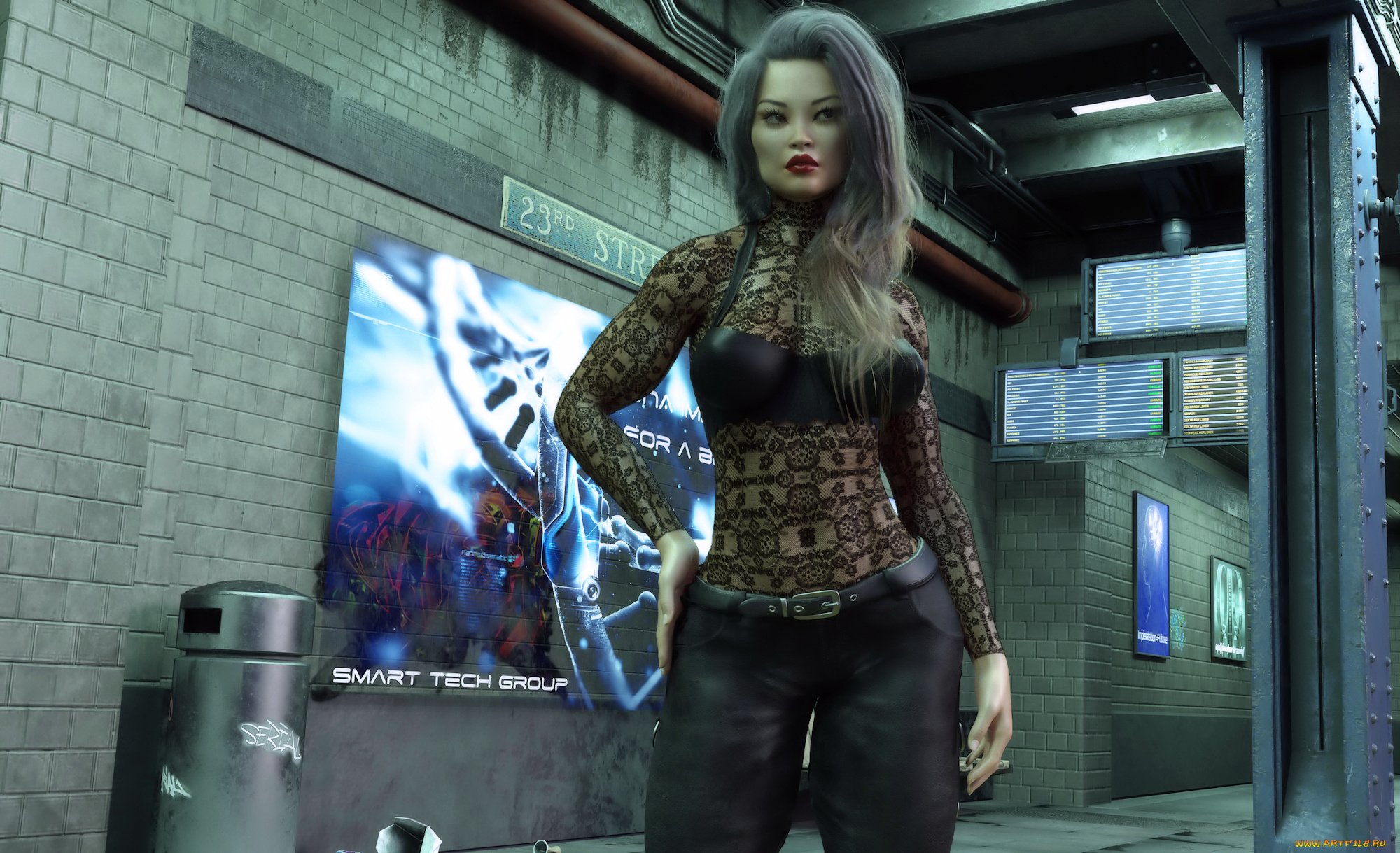 3д, графика, люди, , people, фон, взгляд, девушка