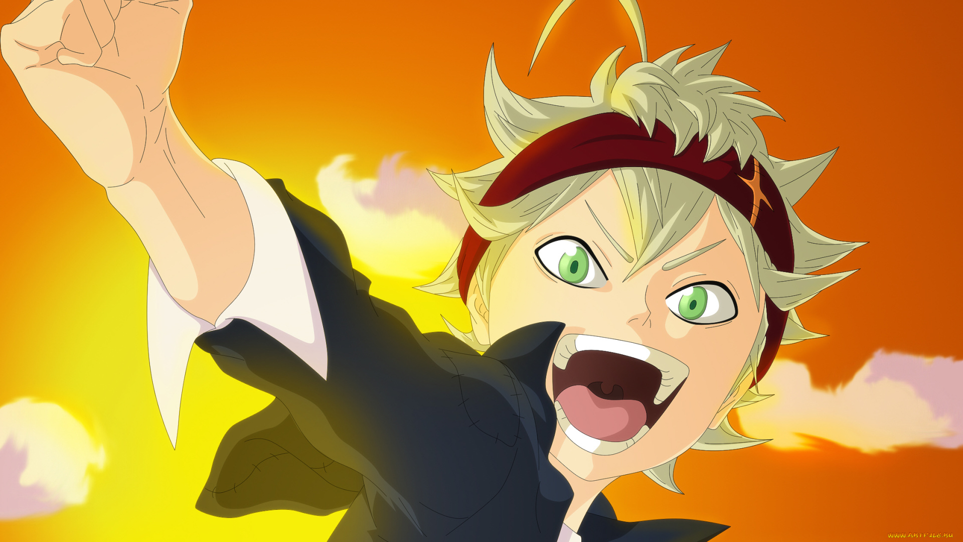 аниме, black, clover, black, clover