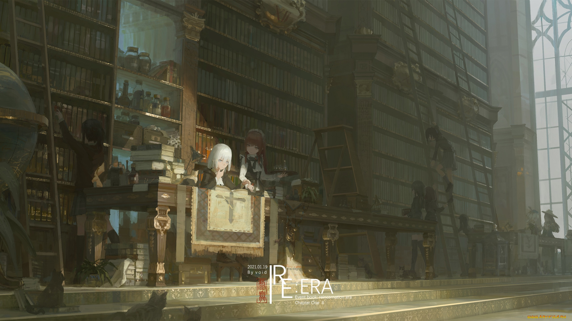 аниме, город, , улицы, , интерьер, , здания, девушка