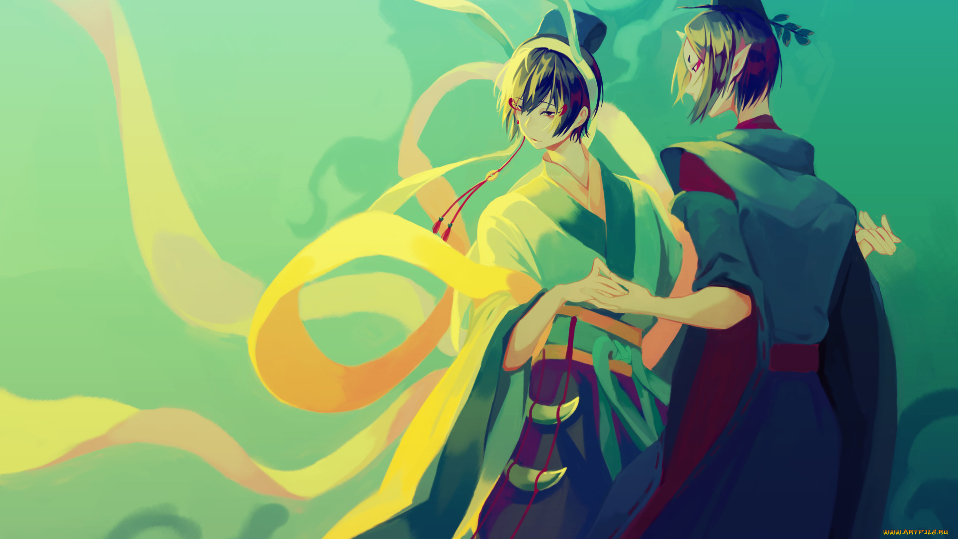 аниме, hoozuki, no, reitetsu, хладнокровный, ходзуки