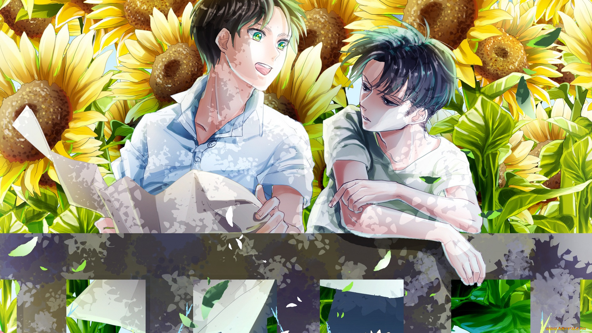 аниме, shingeki, no, kyojin, attack, on, titan