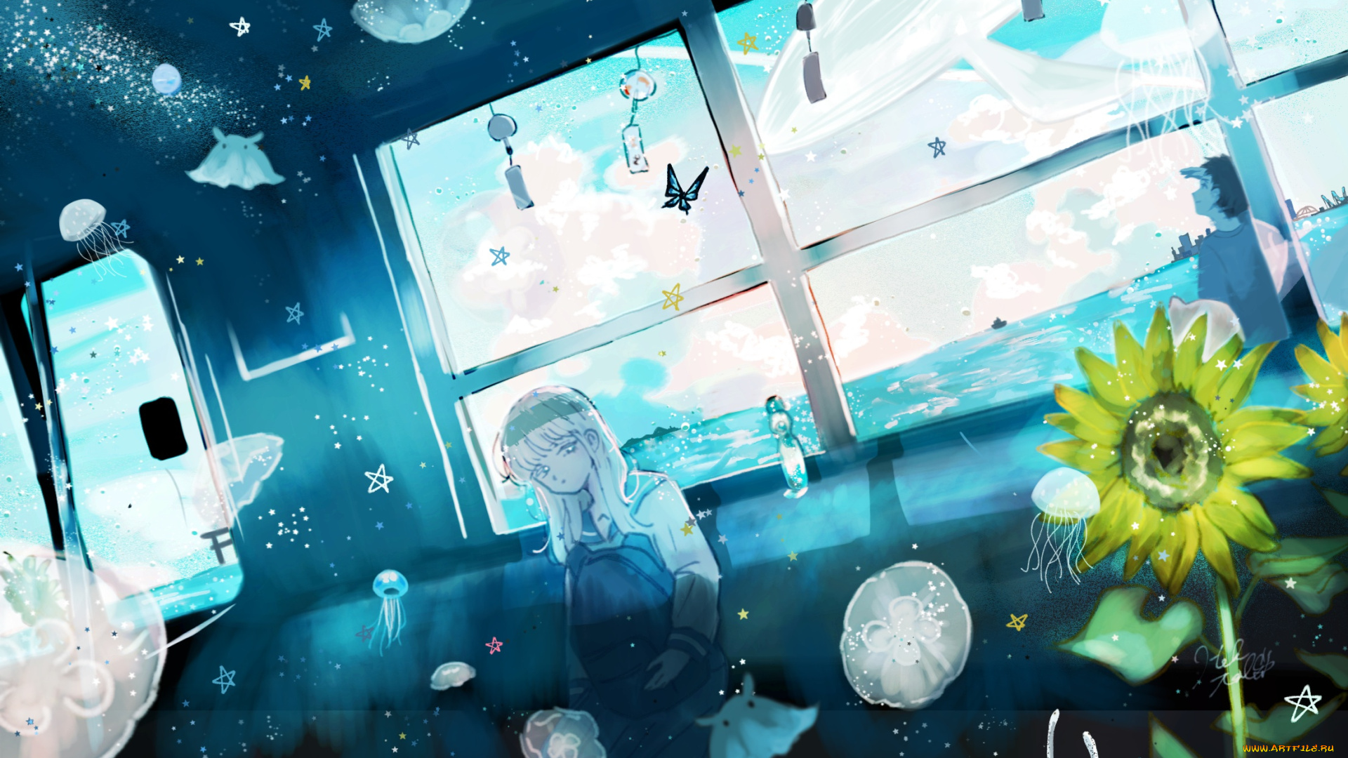 аниме, unknown, , другое, , девушка