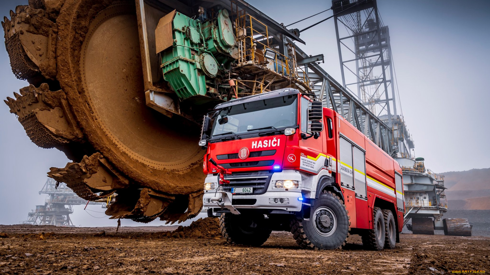 автомобили, пожарные, машины, tatra
