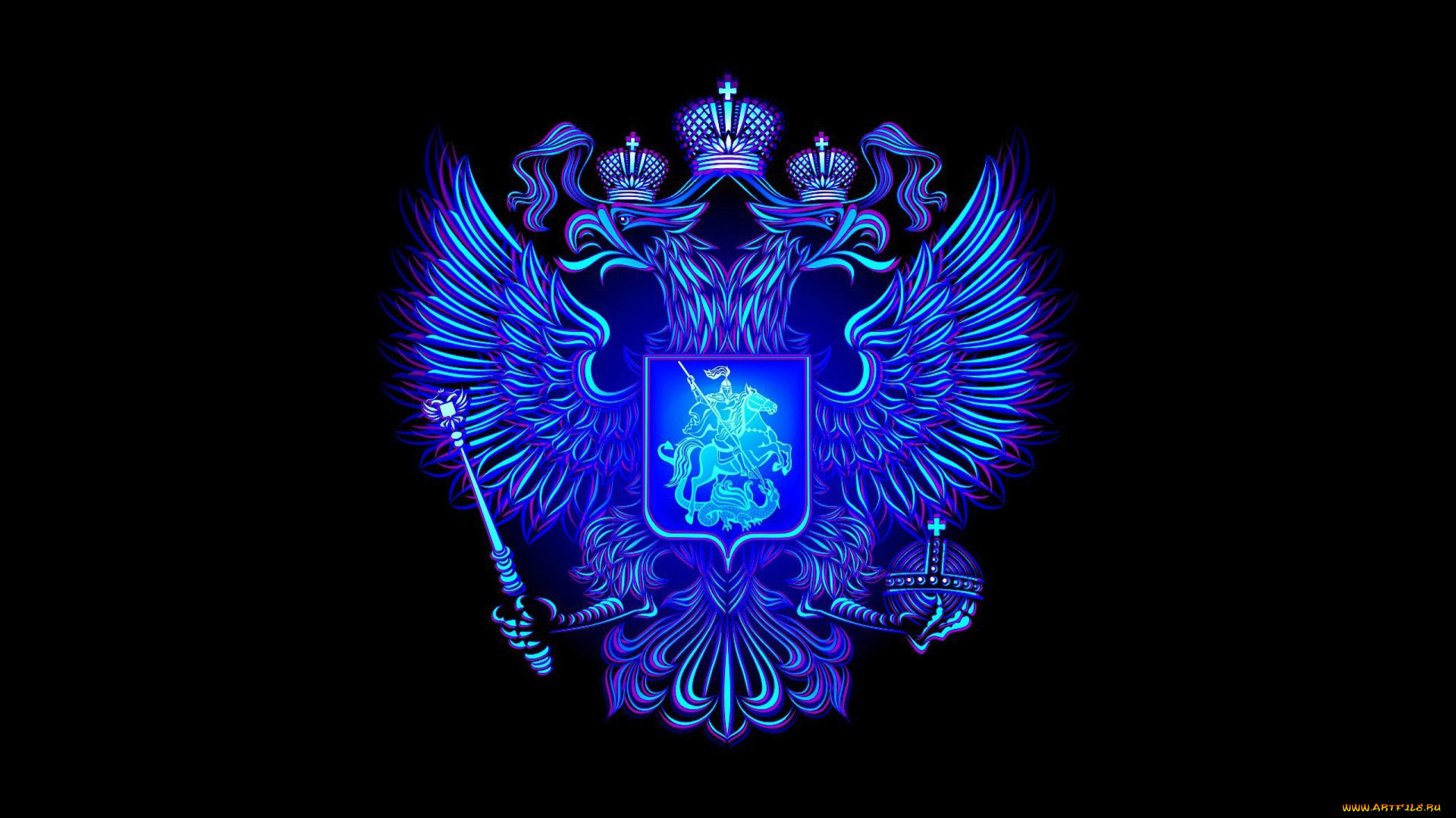 герб, россии, разное, символы, ссср, , россии, наш, национальный, герб, россии, с, двумя, орлами, короной, и, георгием, победоносцем