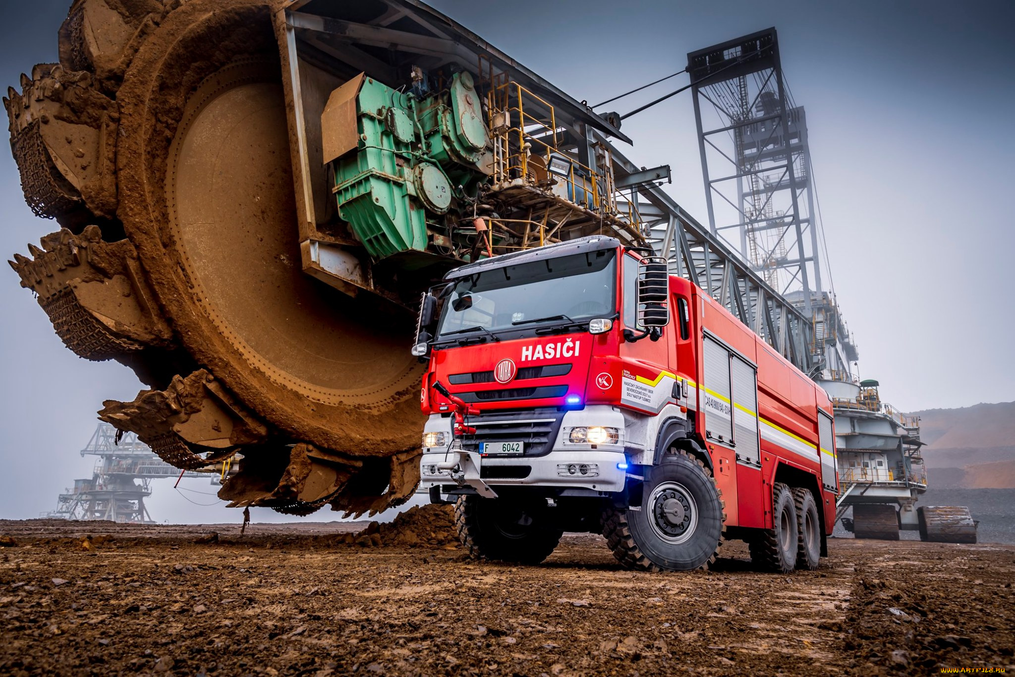 автомобили, пожарные, машины, tatra