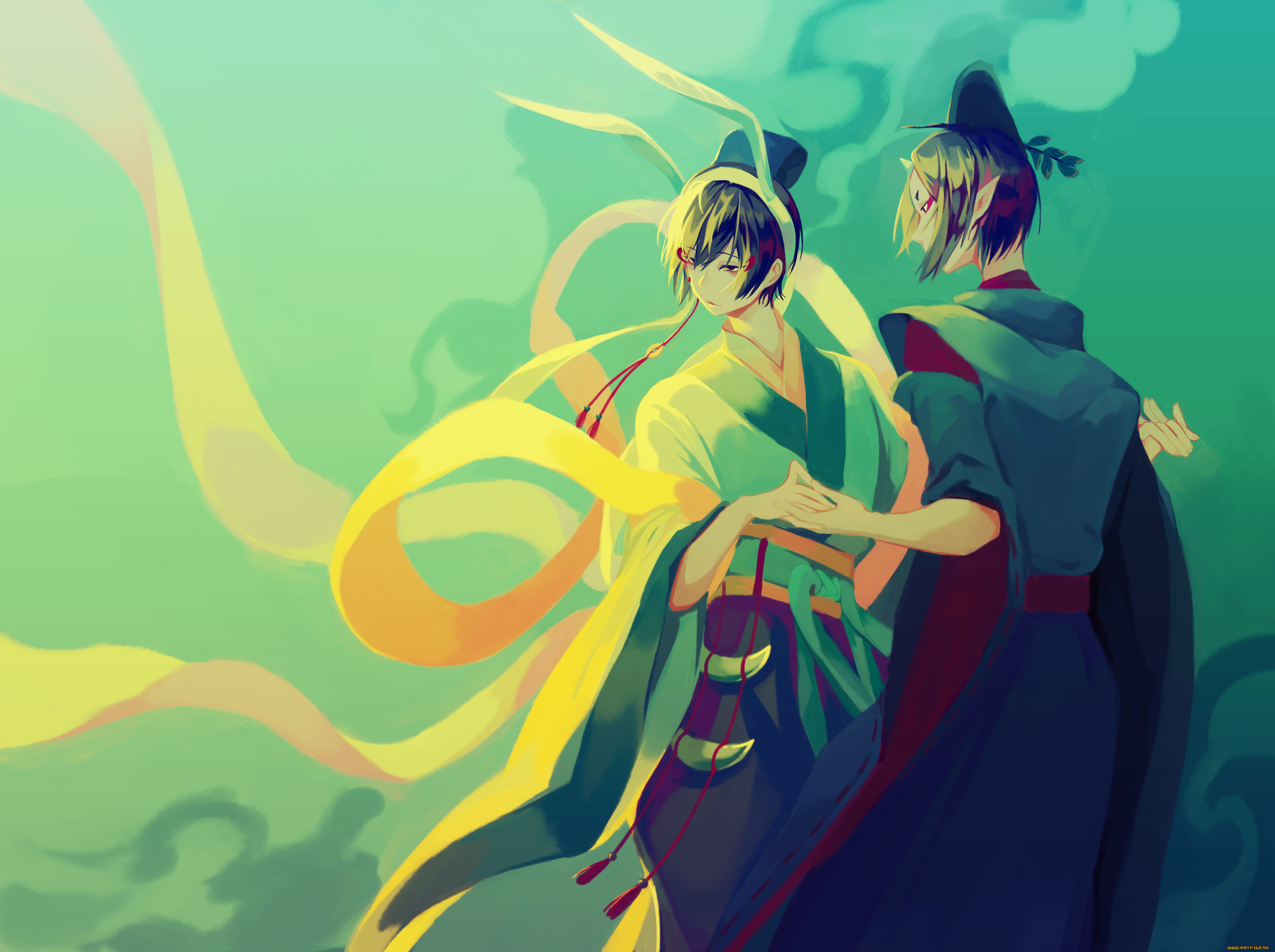 аниме, hoozuki, no, reitetsu, хладнокровный, ходзуки