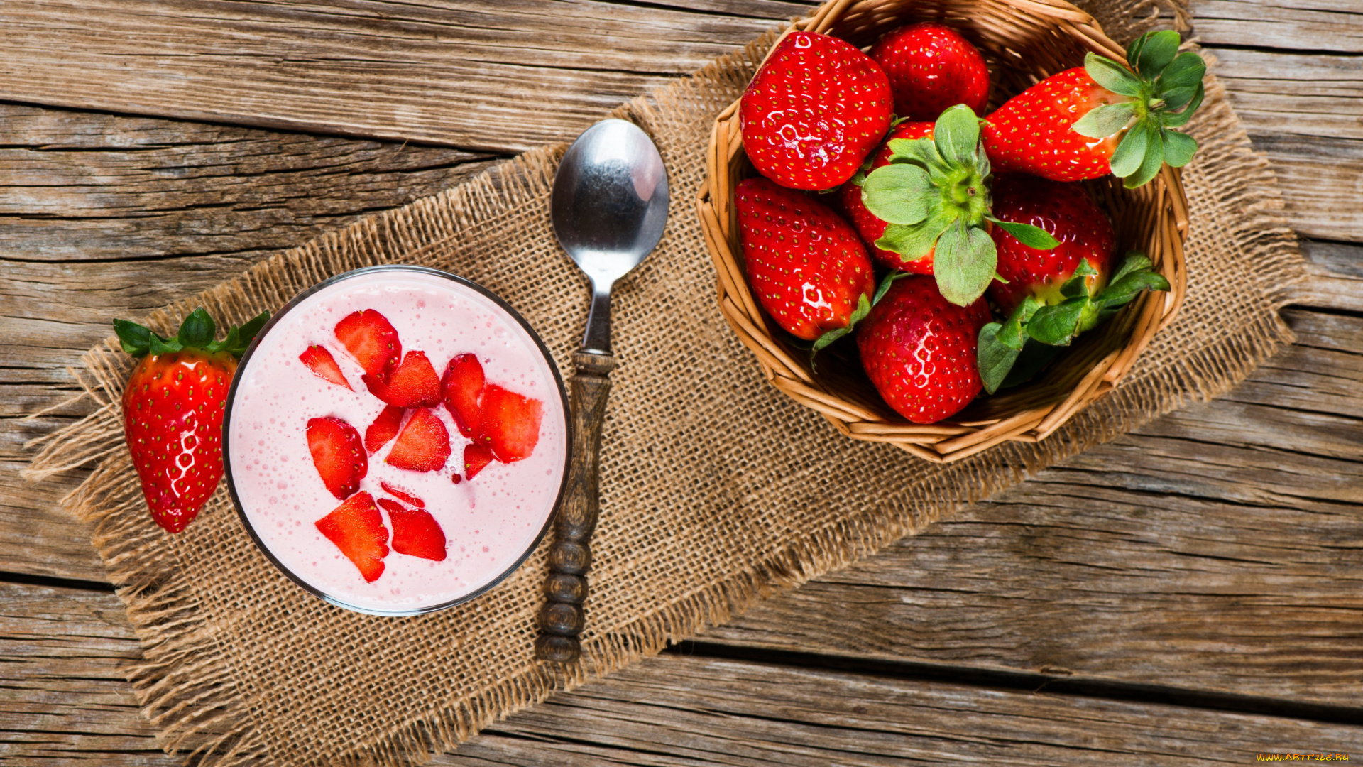 еда, клубника, , земляника, корзинка, десерт