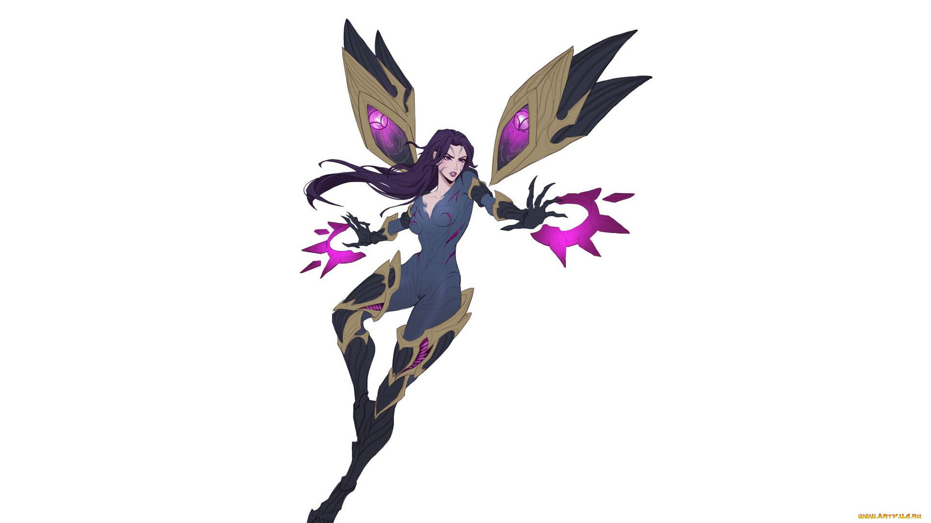 видео, игры, league, of, legends, крылья, магия, kai'sa