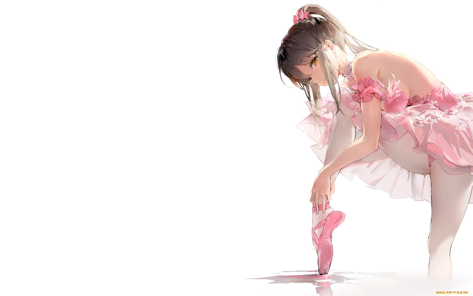 аниме, unknown, , другое, , девочка, балерина