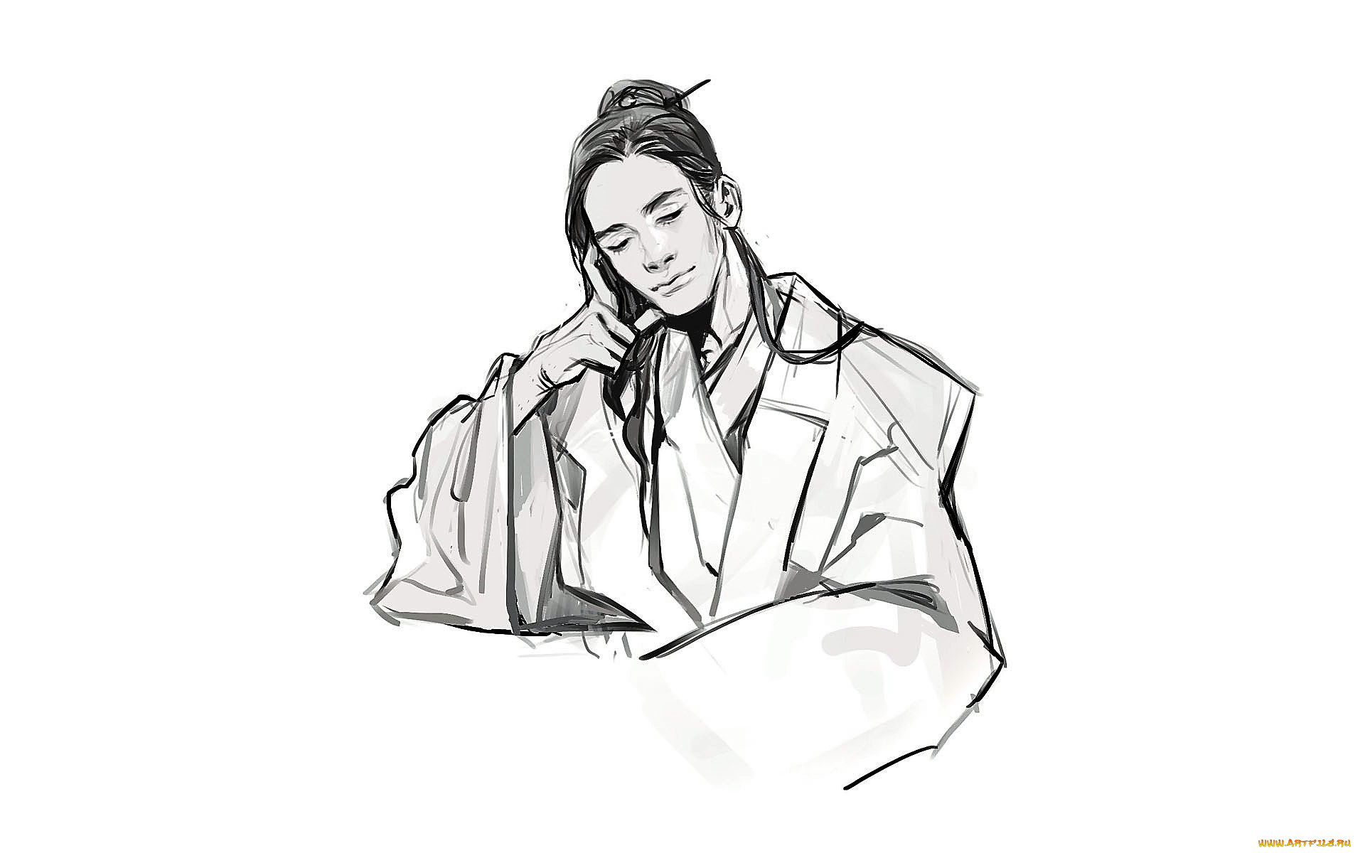 аниме, unknown, , другое, , ханьфу