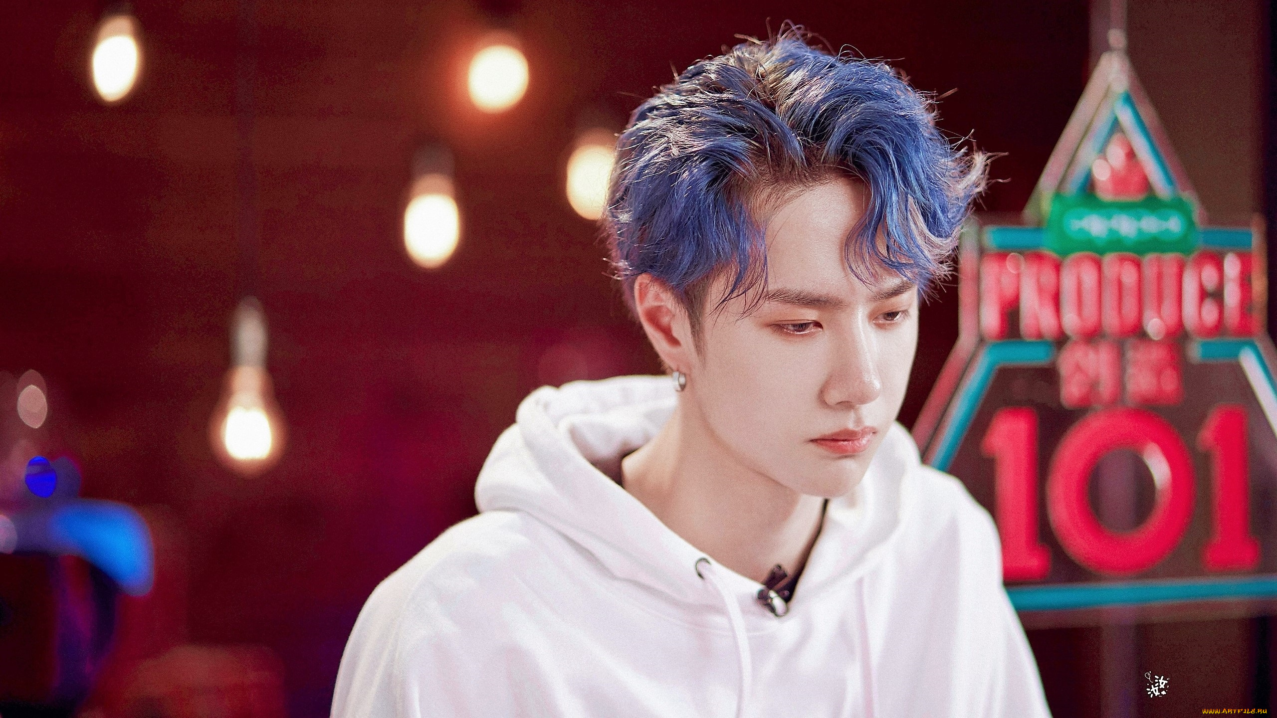 мужчины, wang, yi, bo, актер, лицо, толстовка