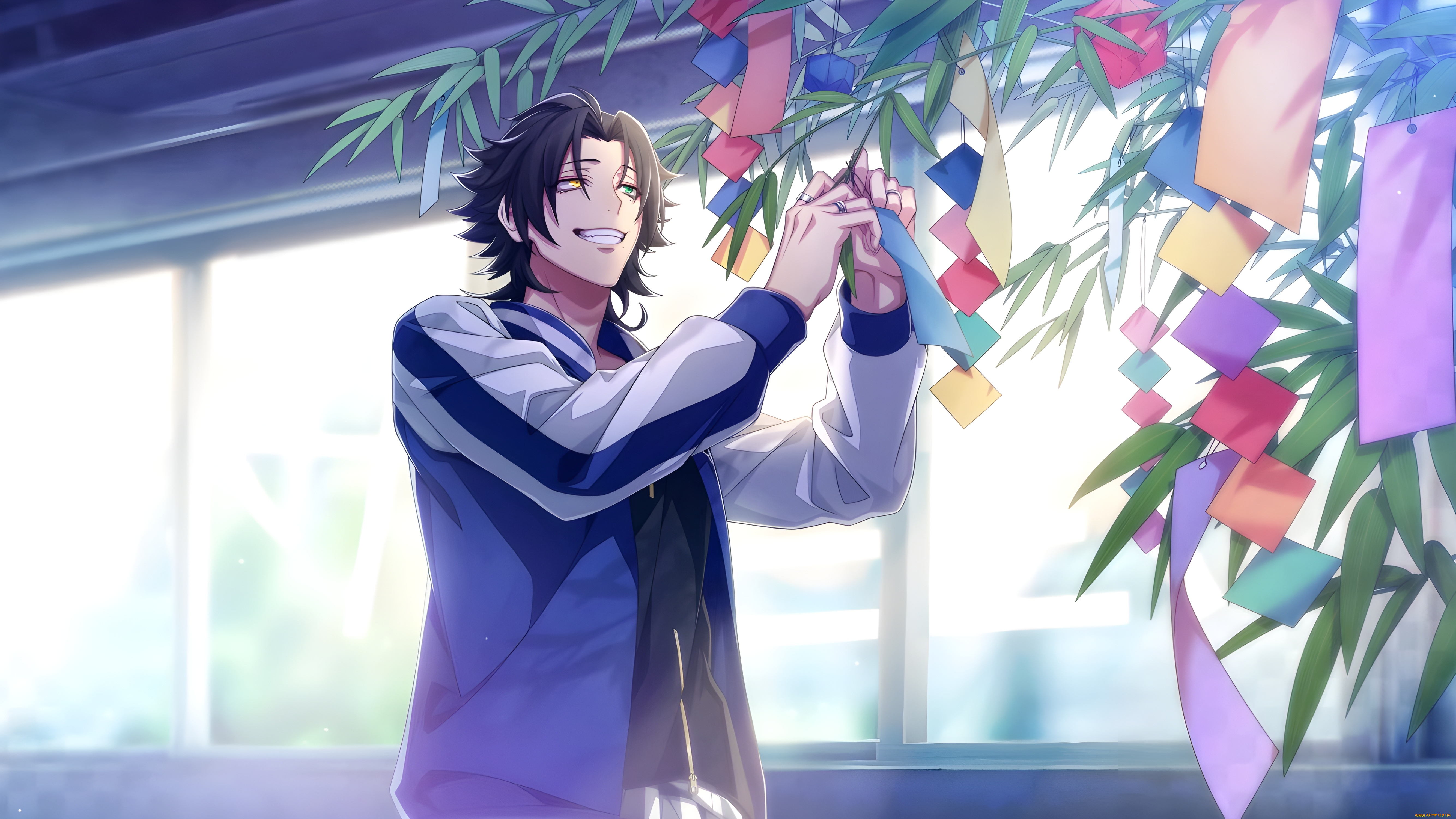 аниме, hypnosis, mic, hypnosis, mic