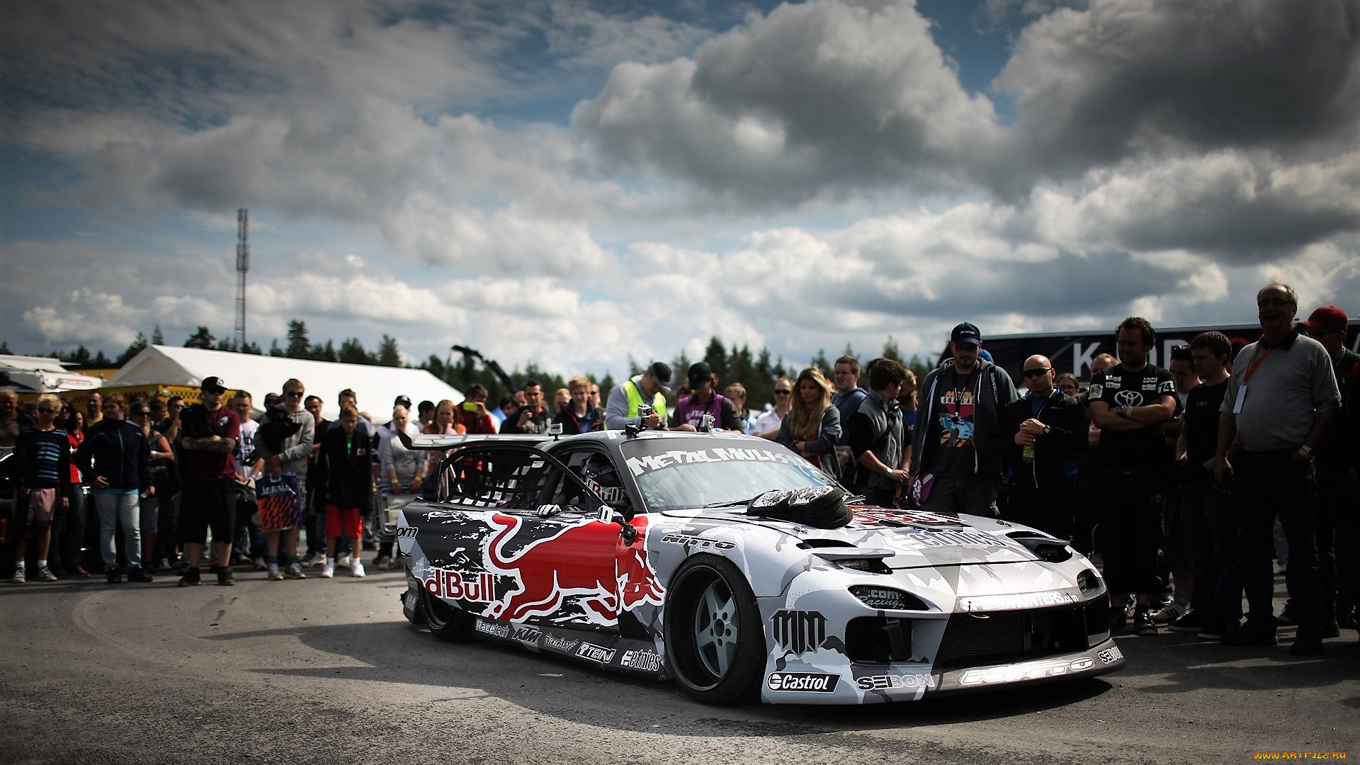 спорт, автоспорт, белый, толпа