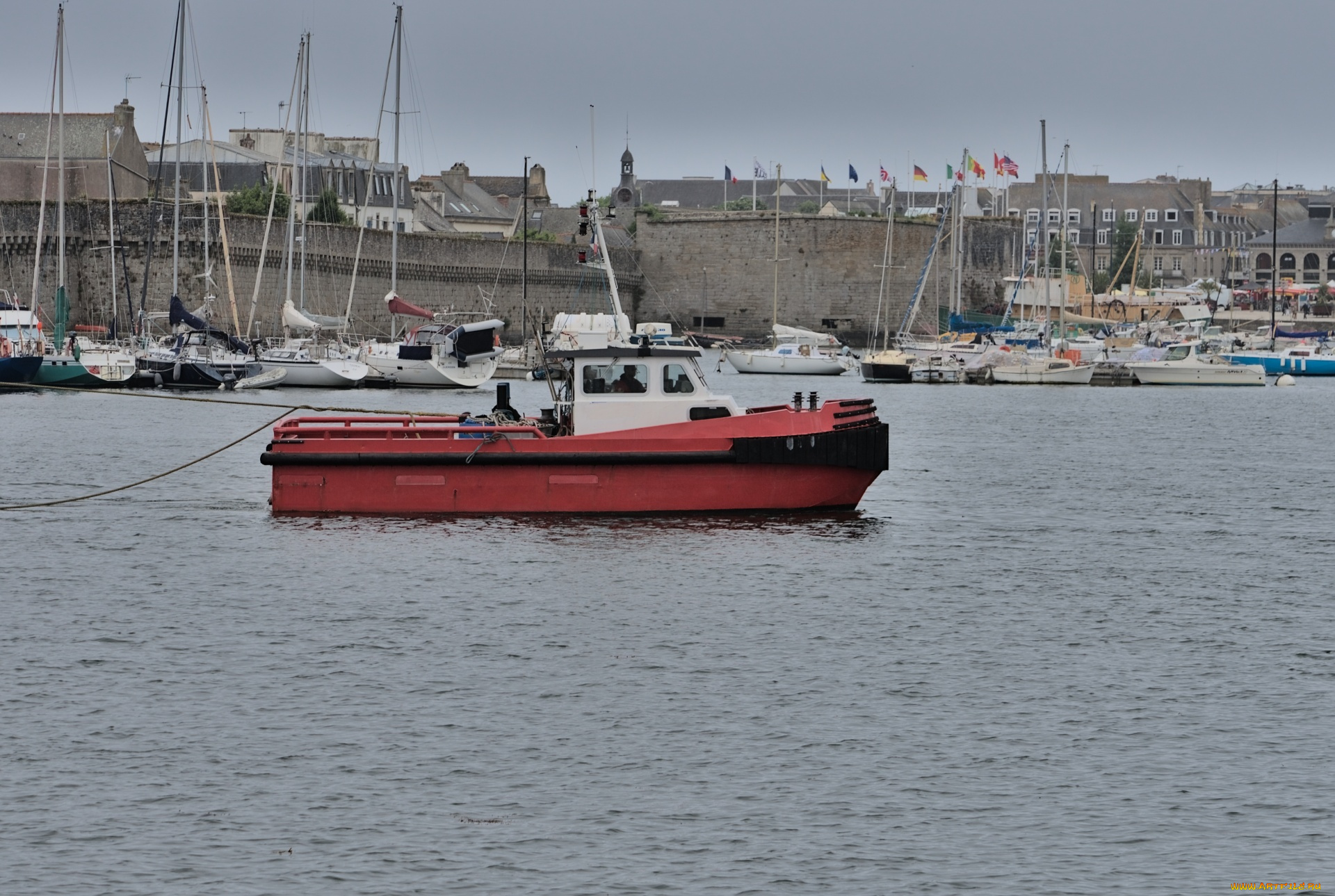 корабли, баркасы, , , буксиры, буксир