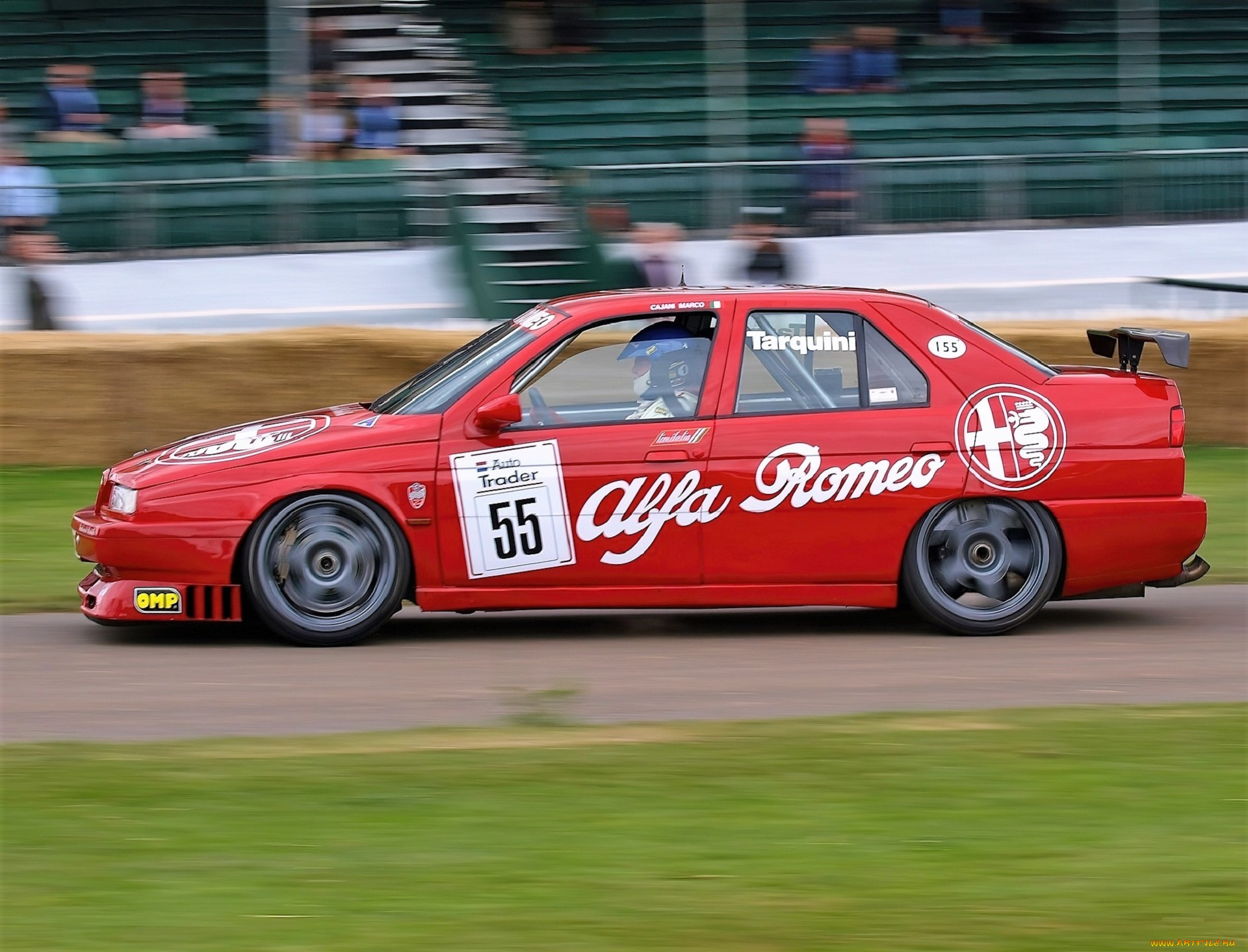 спорт, автоспорт, красный, скорость, трибуны