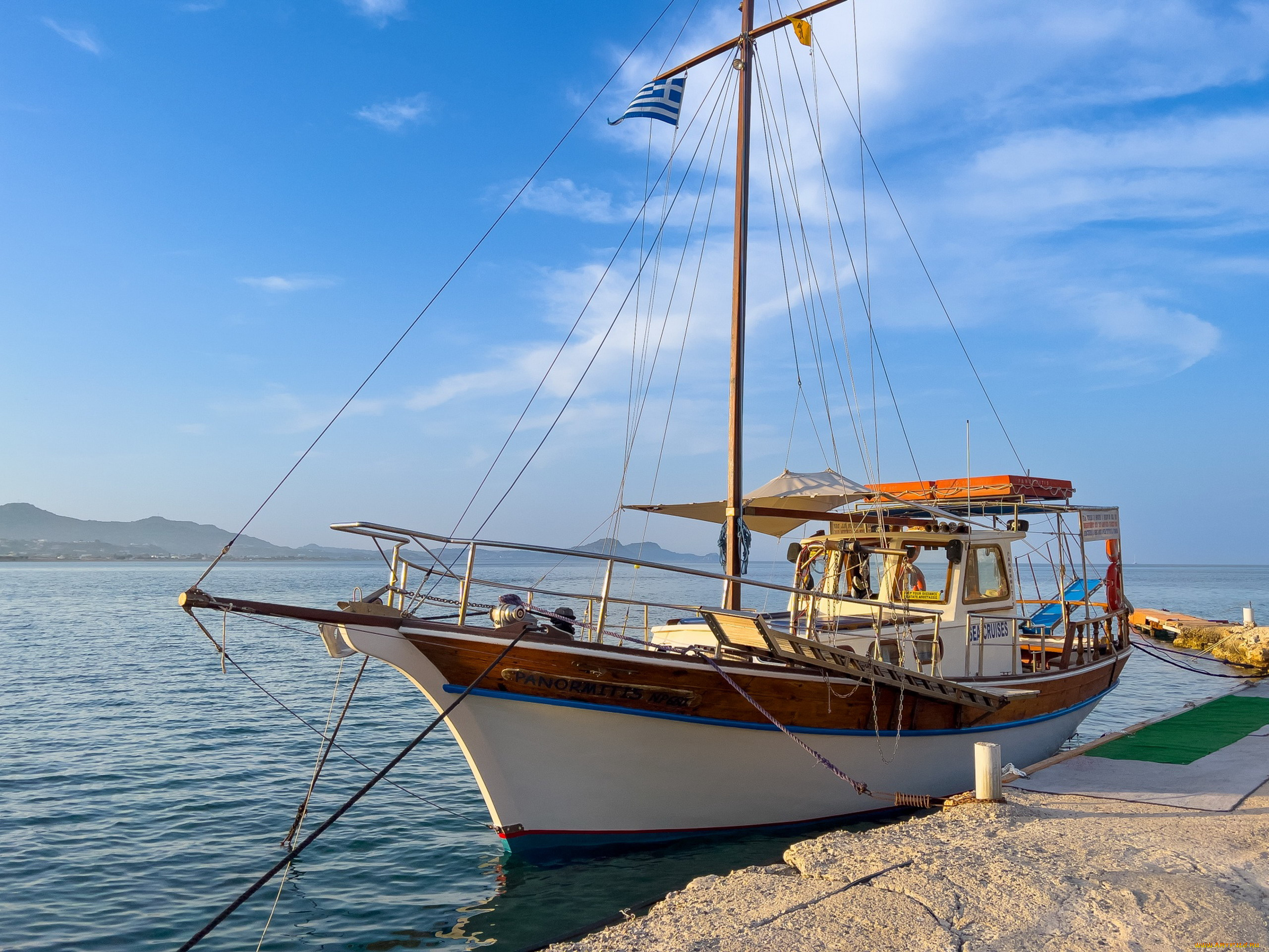 корабли, парусники, парусное, туристическое, судно