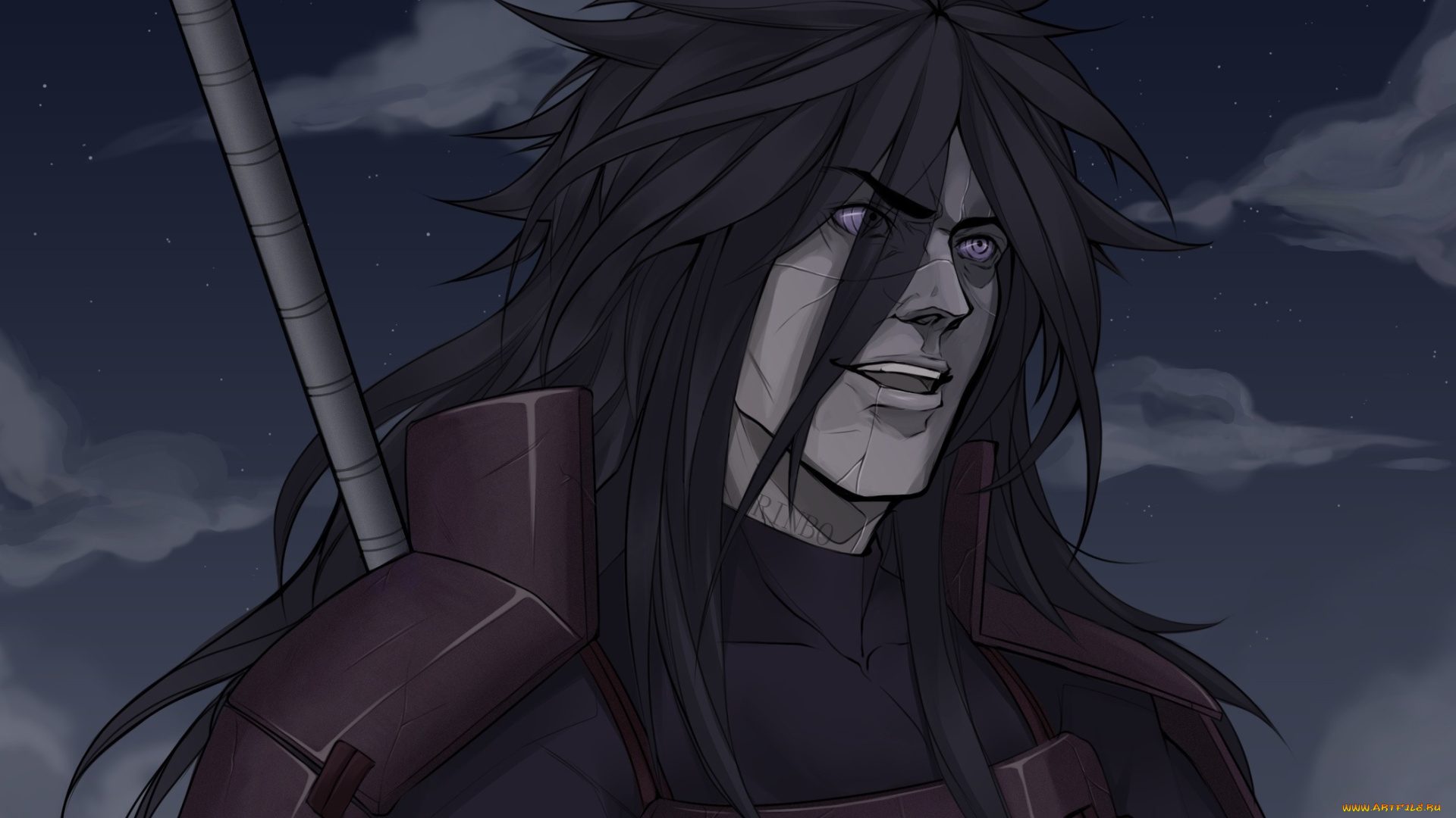 аниме, naruto, мадара, учиха