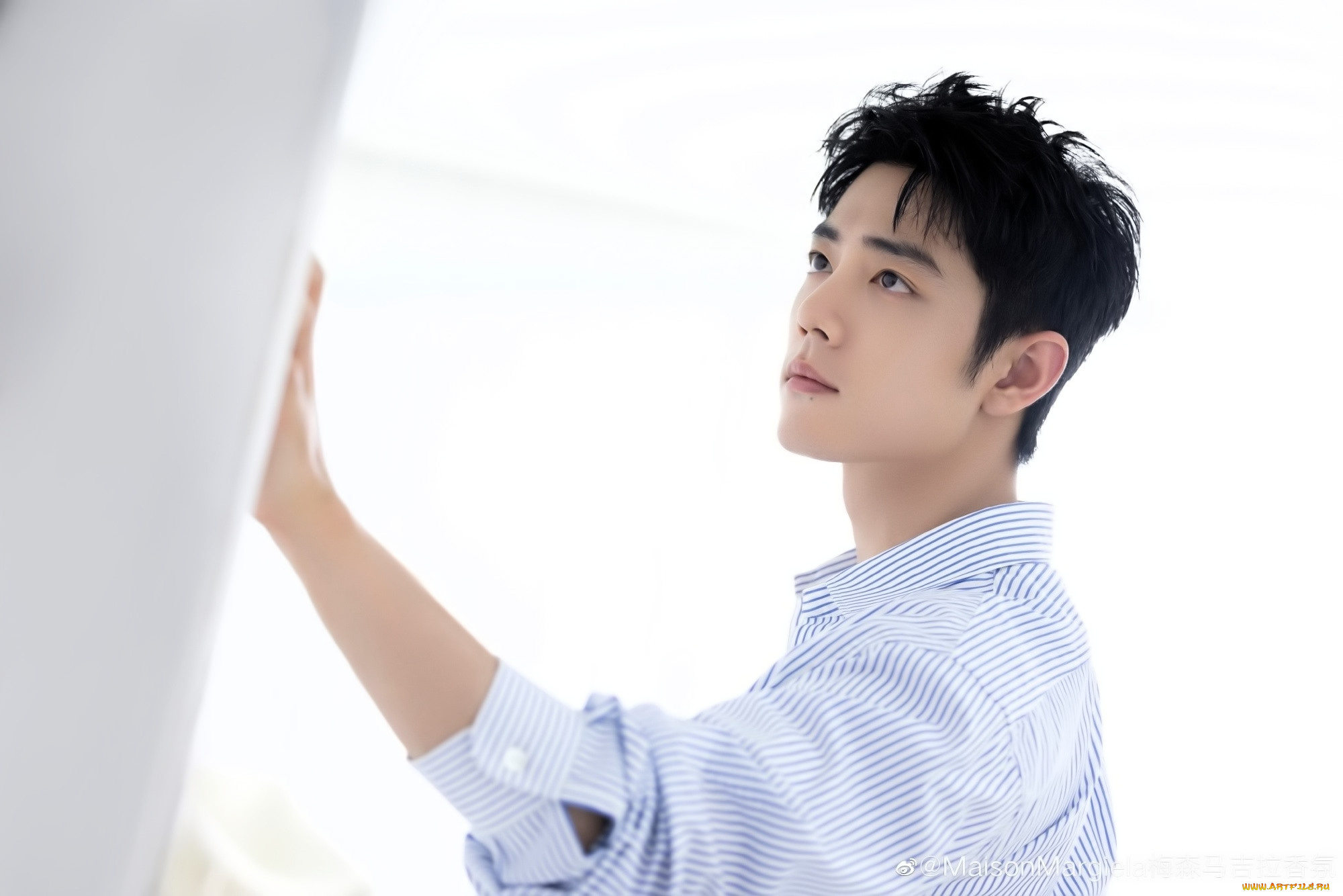 мужчины, xiao, zhan, актер, рубашка