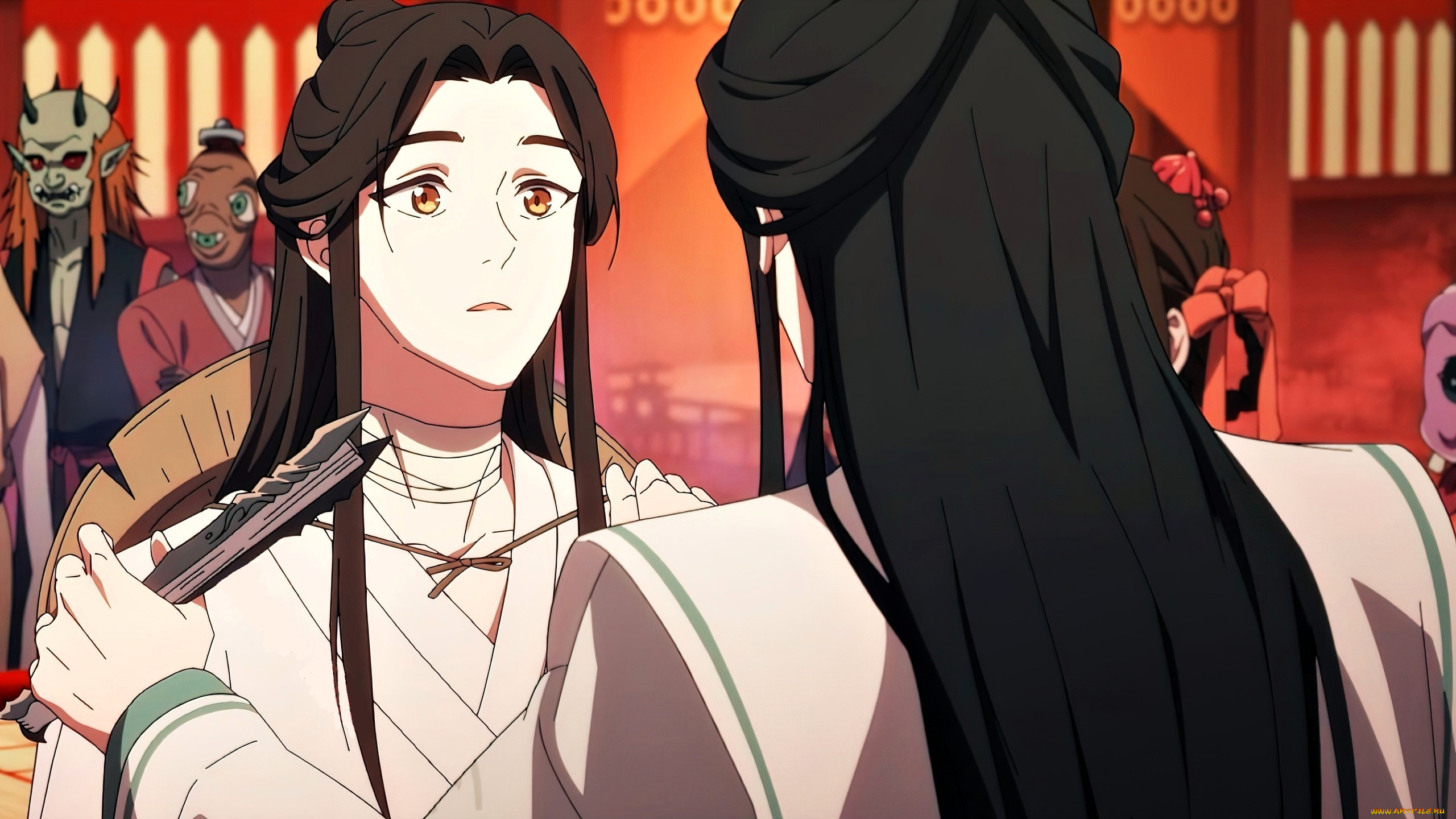 аниме, tian, guan, ci, fu, персонажи