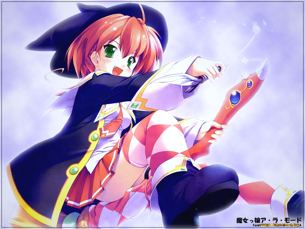 аниме, halloween, magic