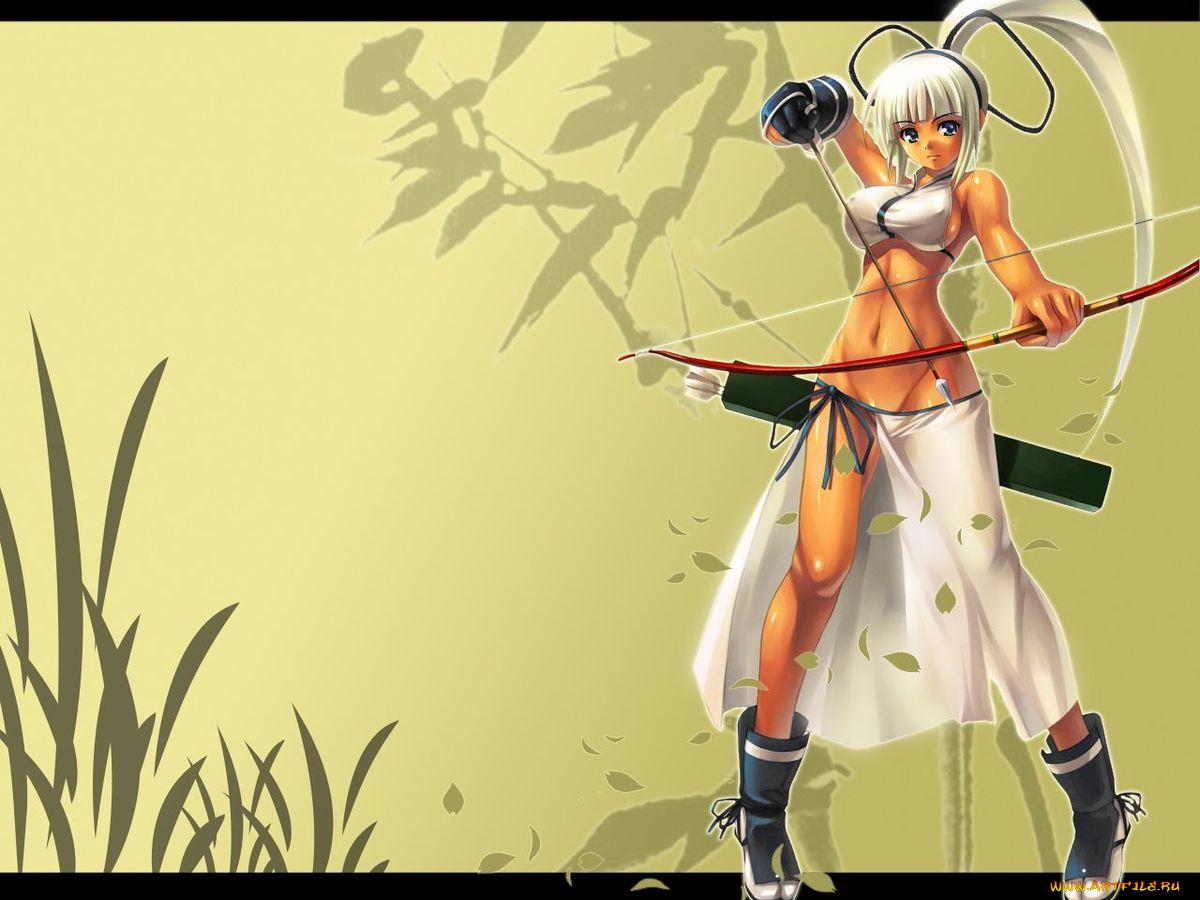 аниме, weapon, blood, technology