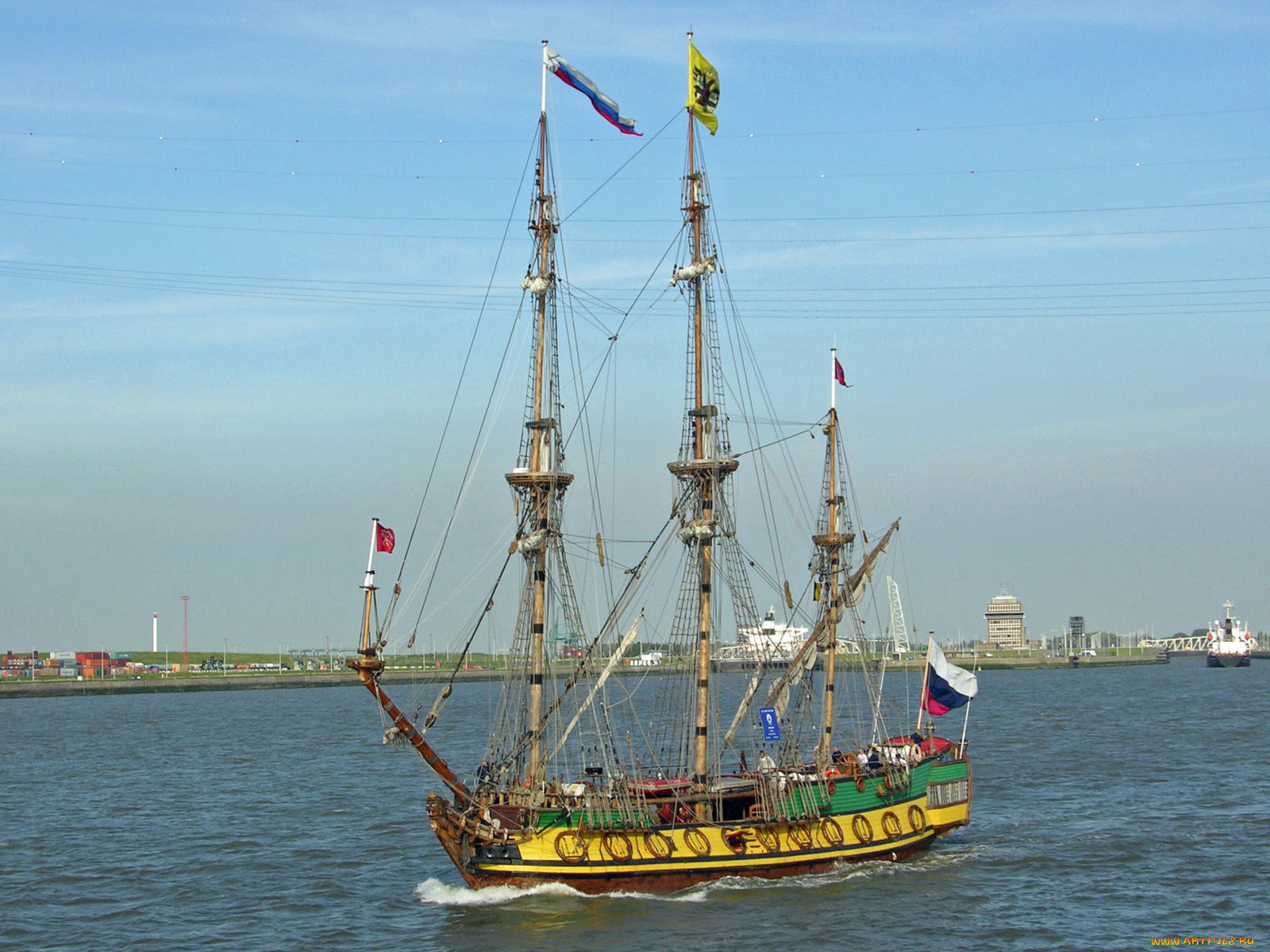 корабли, парусники