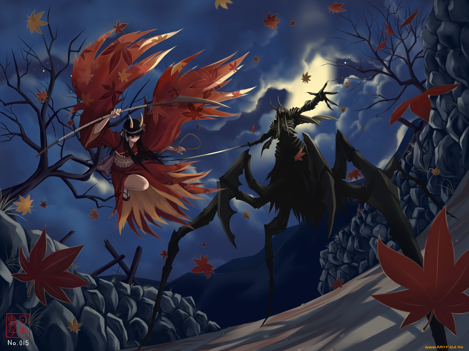 аниме, angels, demons